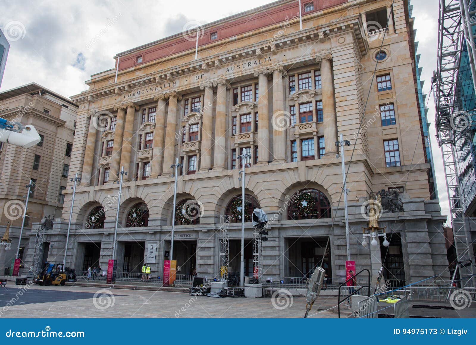 Commonwealth of Australia Post Office Editorial Stock Photo - Image of  australia, historic: 94975173