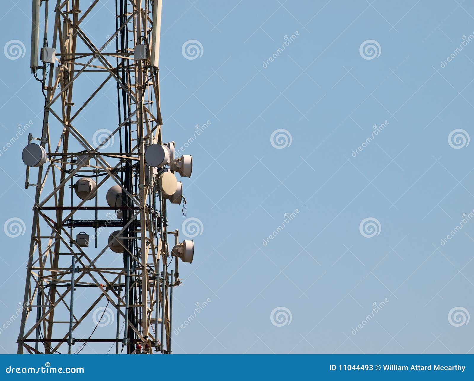 Comms Tower stock image. Image of 11044493