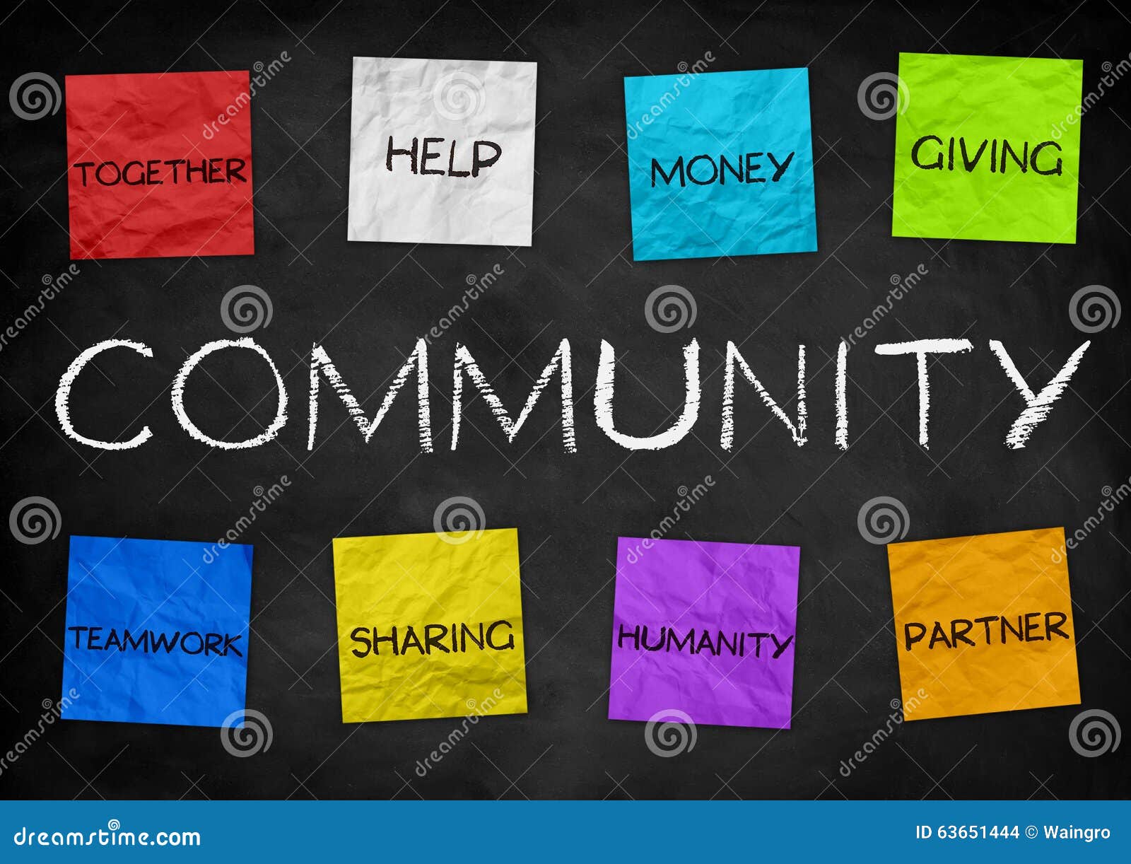 Community stock illustration. Illustration of giving - 63651444