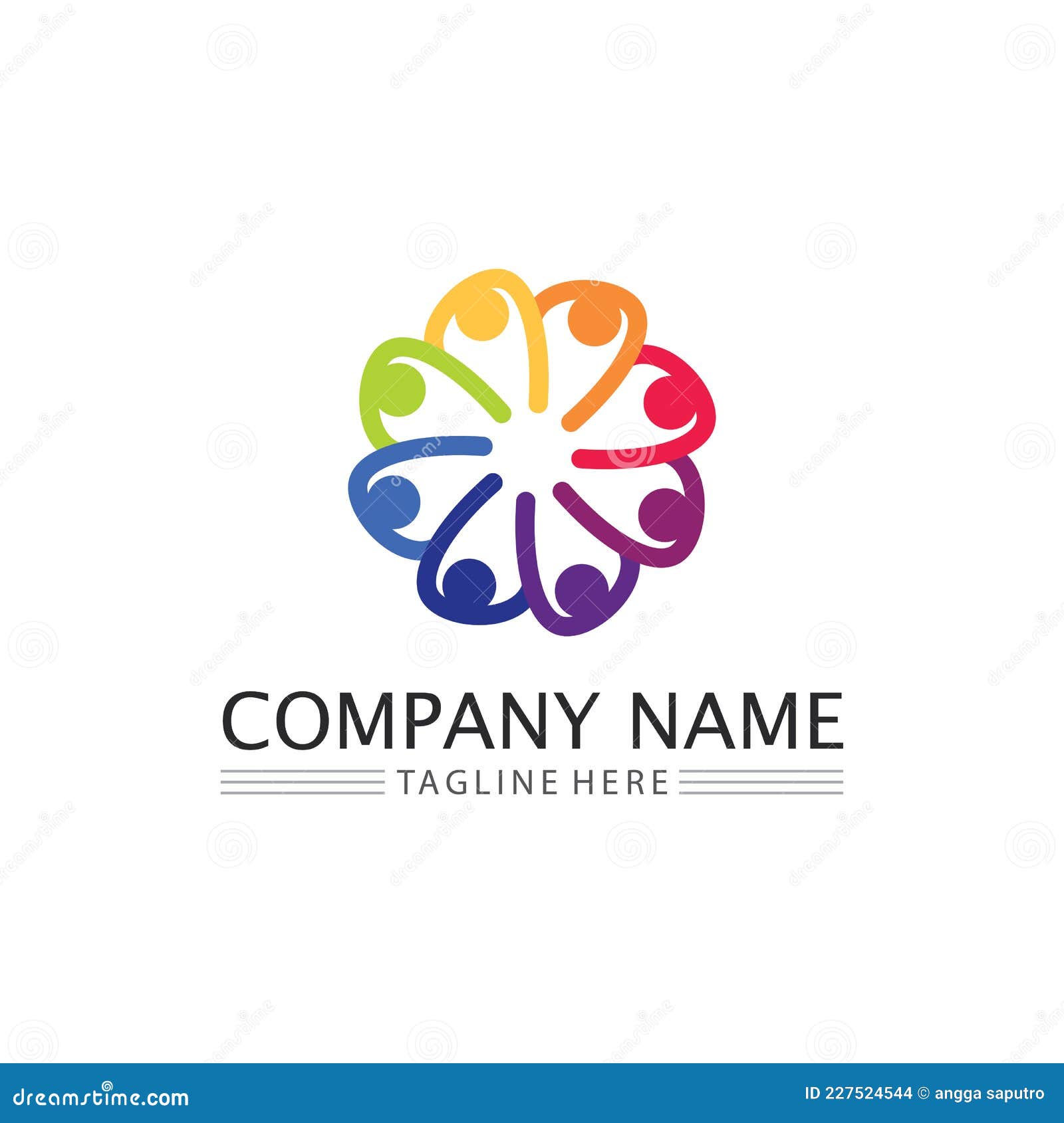 Community Logo People Work Team and Business Vector Logo and Design ...