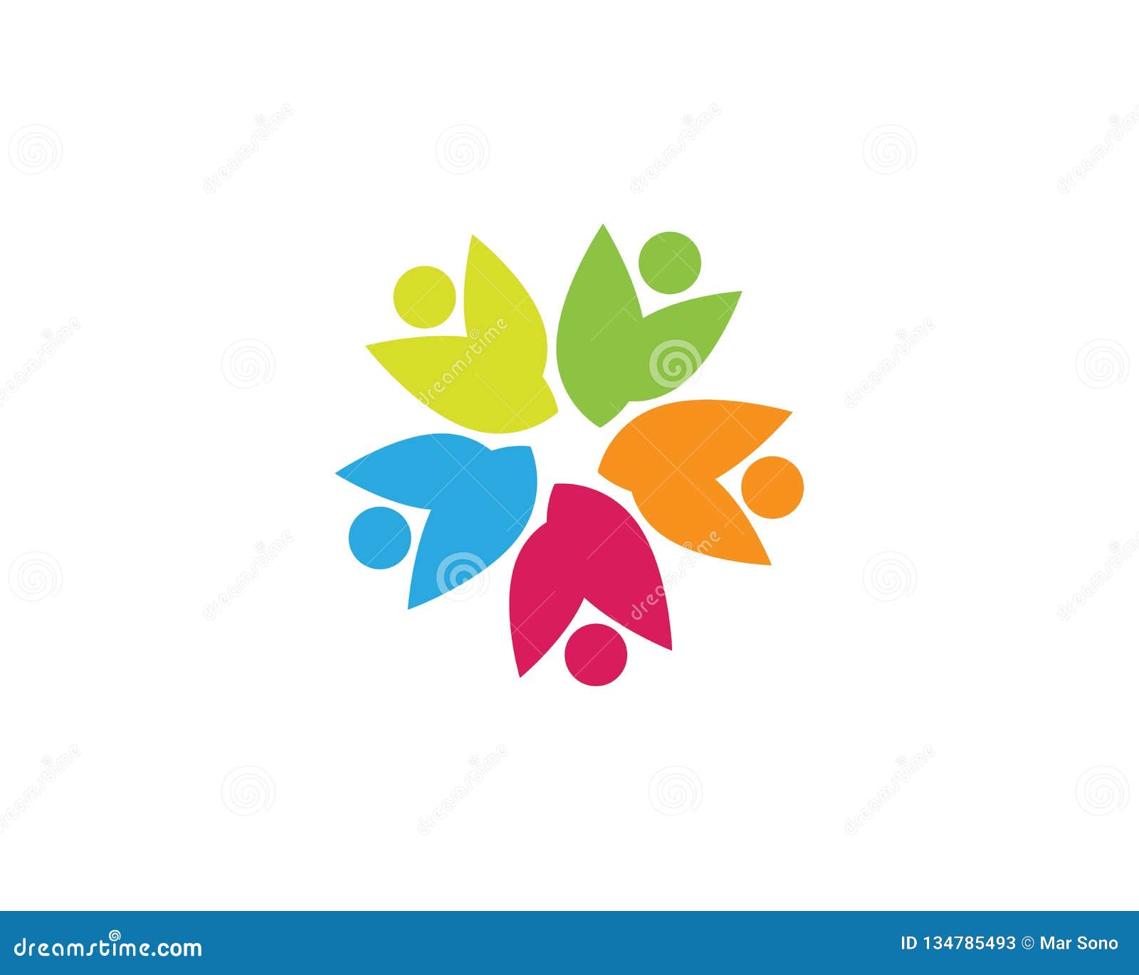 Community People Logo and Symbols Stock Vector - Illustration of ...