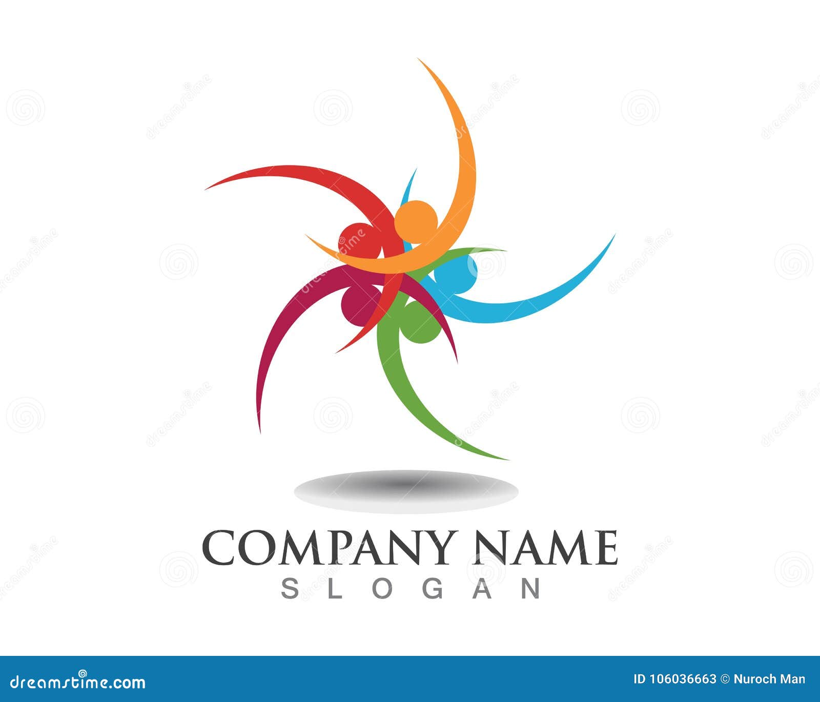 Community Social Logos Template Symbols Stock Vector - Illustration of ...