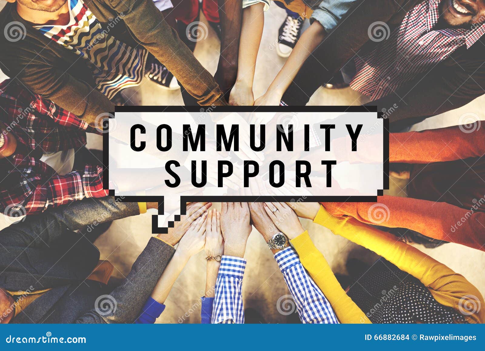 community support connection togetherness society concept