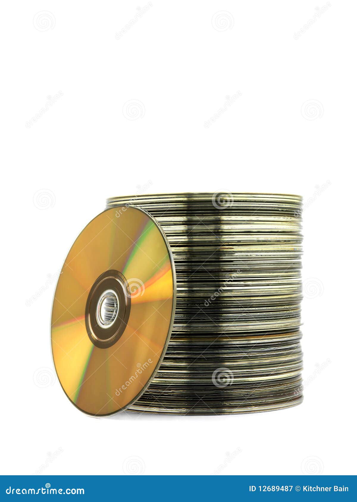 Compact Discs stock image. Image of background, group 12689487