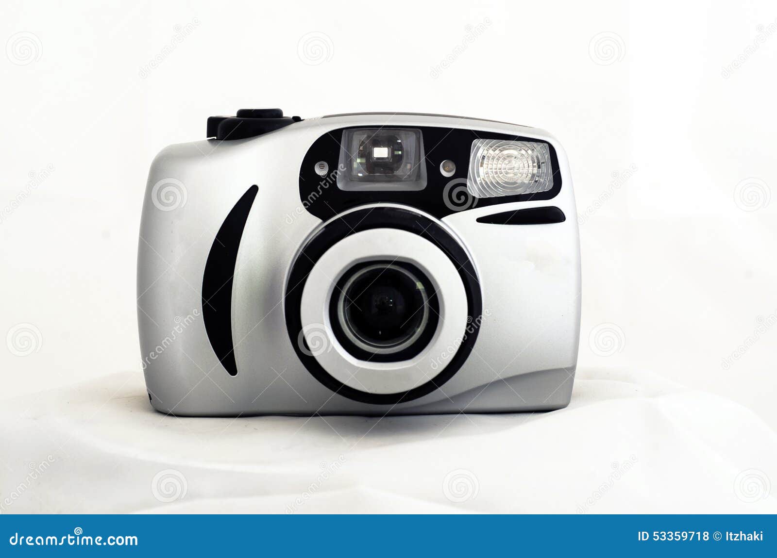 Compact film camera stock photo. Image of still, shutter 53359718