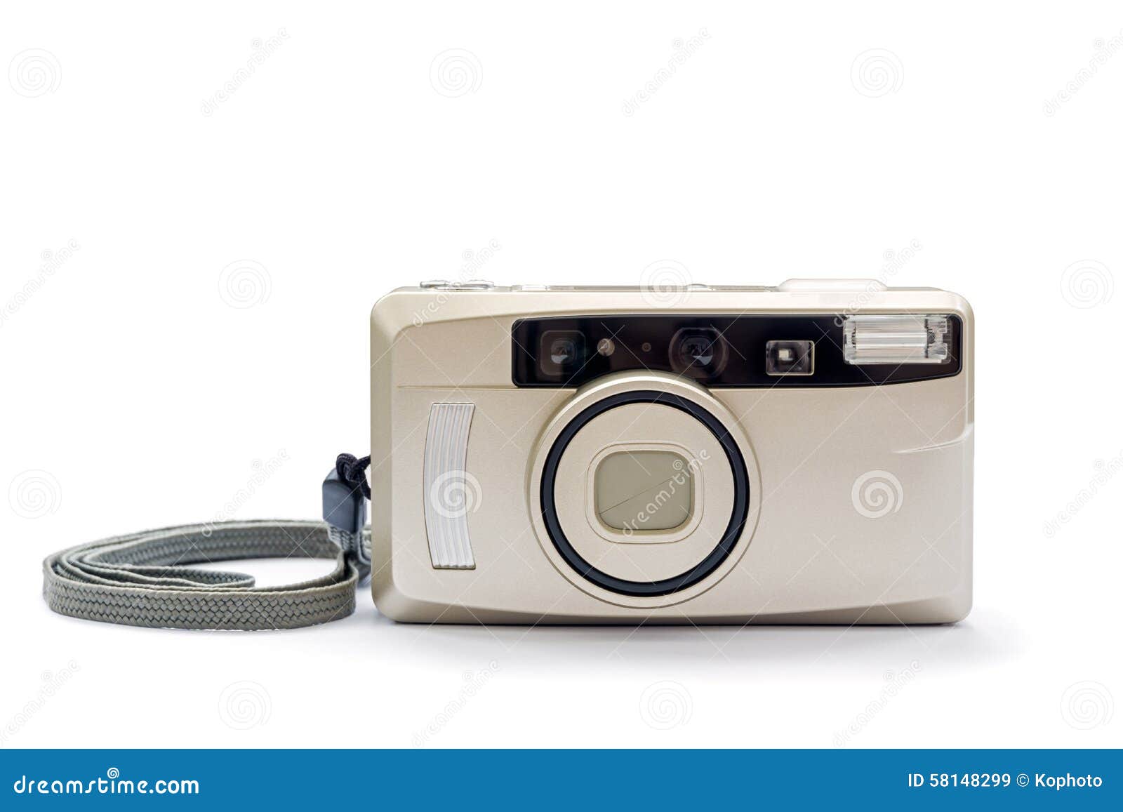 Compact Film Camera Isolated Stock Image Image of design, white 58148299