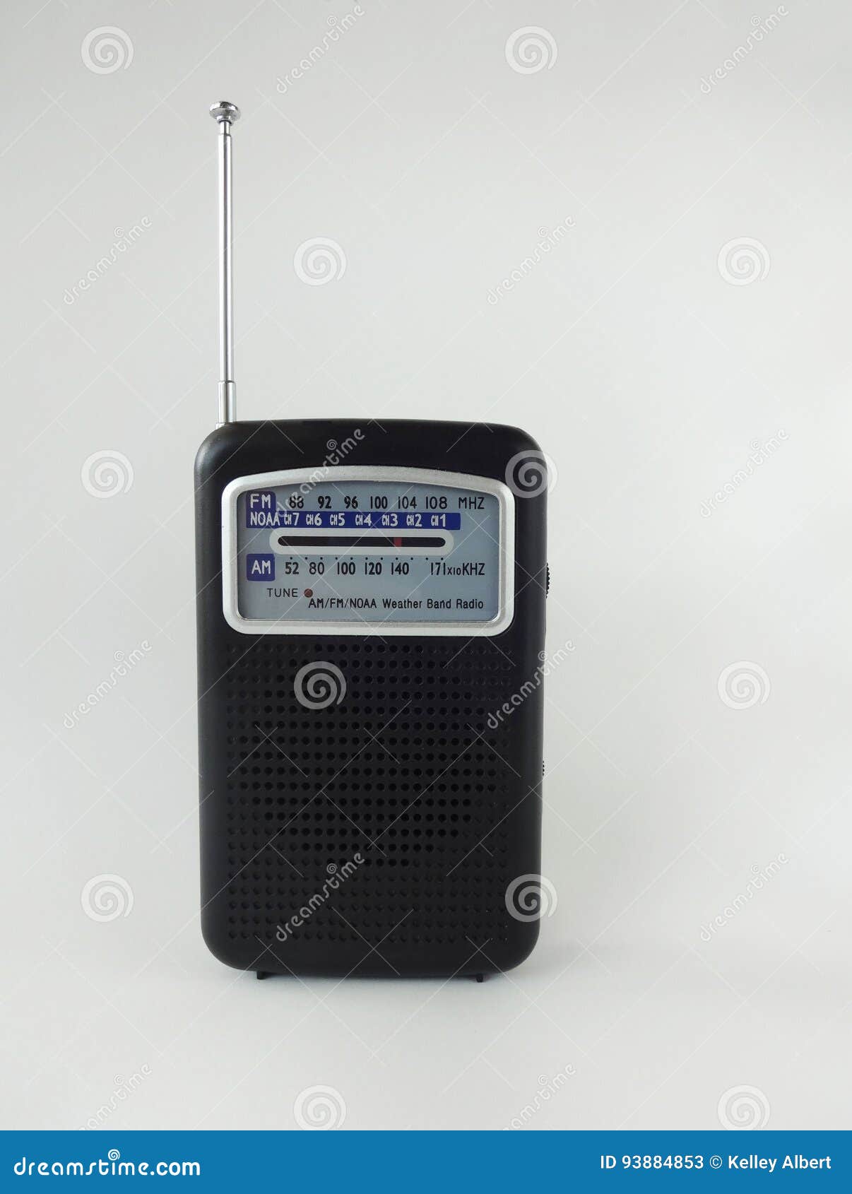 Compact Weather Radio stock image. Image of background 93884853