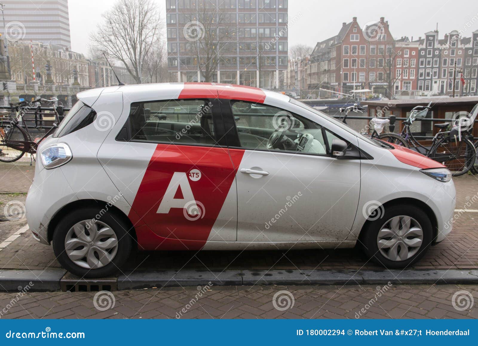AT5 Company Car at Amsterdam the Netherlands 2020 Editorial Stock Image ...