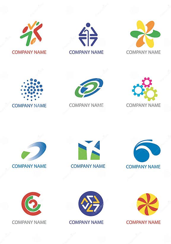 Company_logos stock vector. Illustration of corporate - 5457943