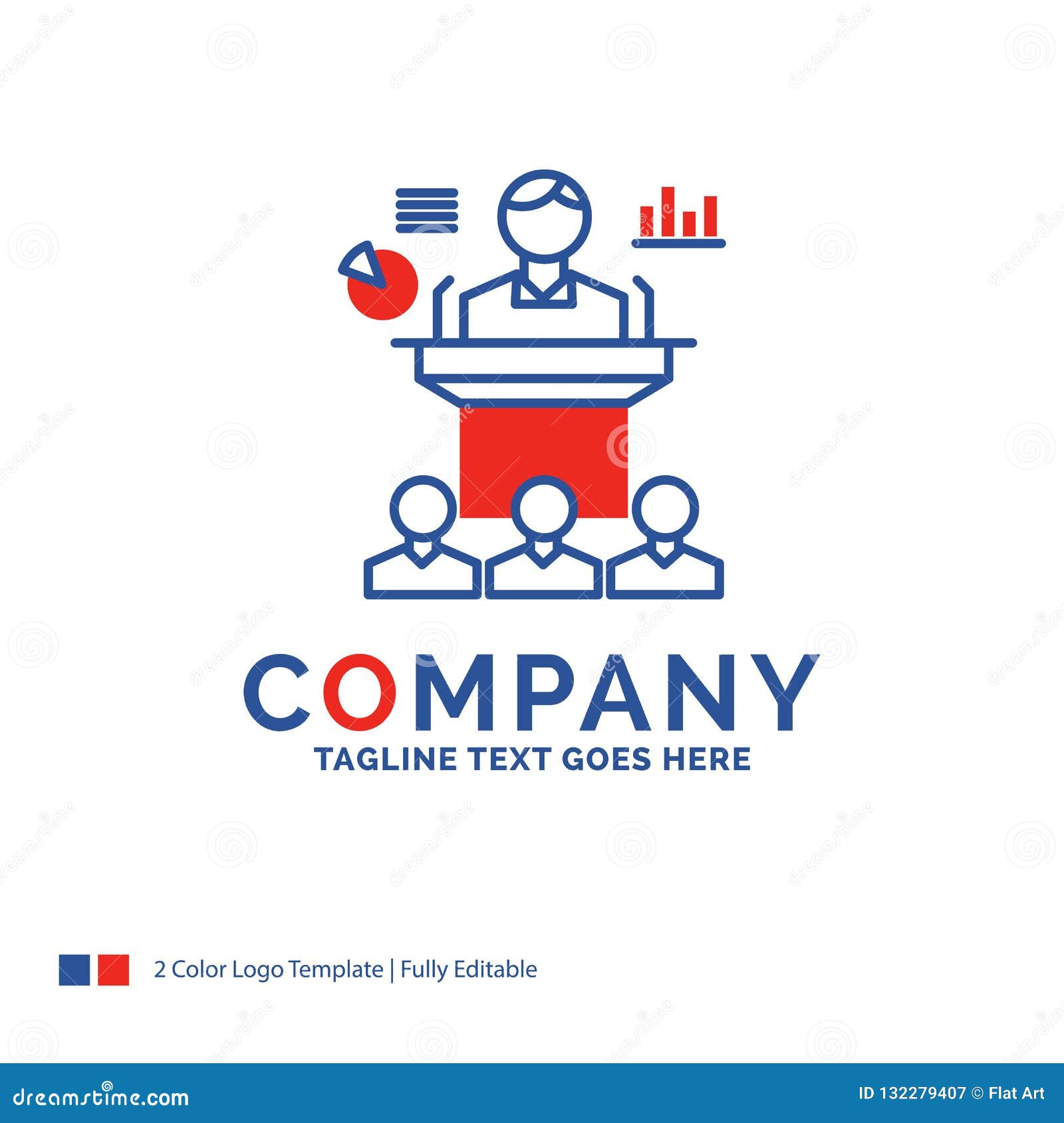 Company Name Logo Design For Business Conference Convention P