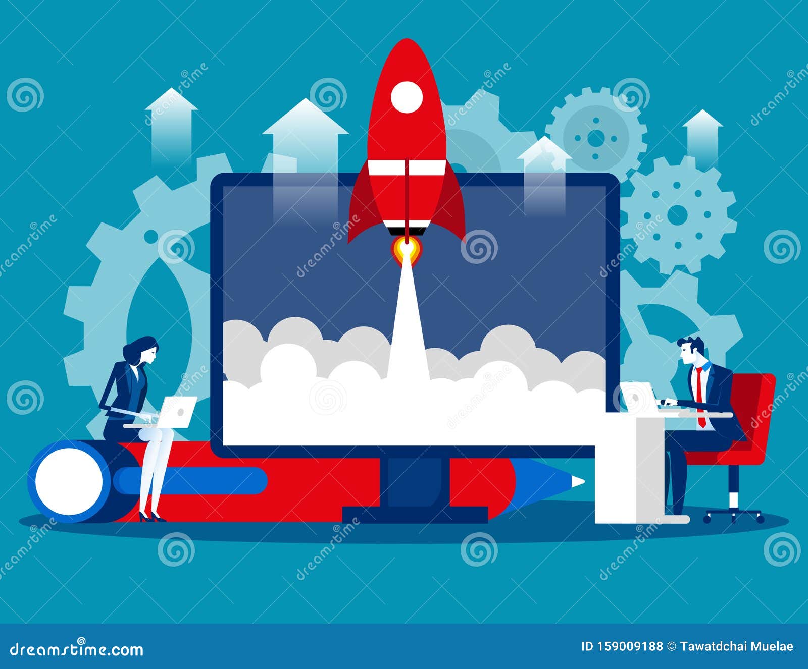 Company Startup. Concept Business Vector Illustration Stock Vector - Illustration of background, ideas: 159009188 Company Startup. Concept Business Vector Illustration Stock Vector - Illustration of background, ideas: 159009188