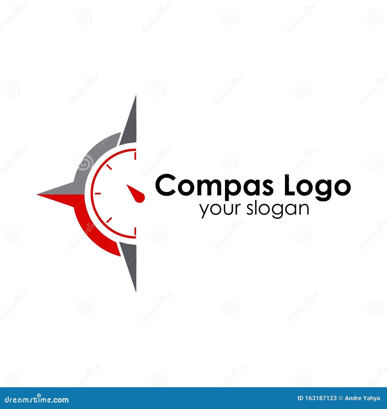 Compass Logo Template Design Vector Icon Illustration Stock Illustration Illustration of