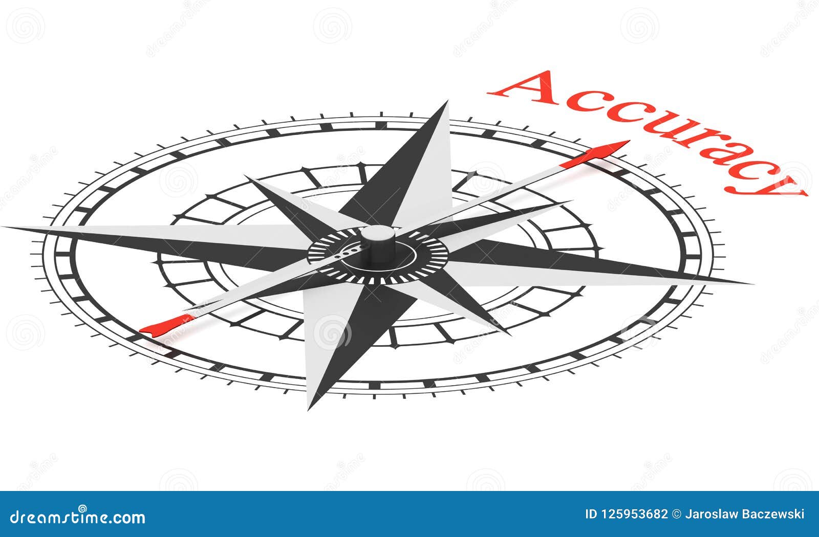 CompassAccuracy stock illustration. Illustration of closeup 125953682