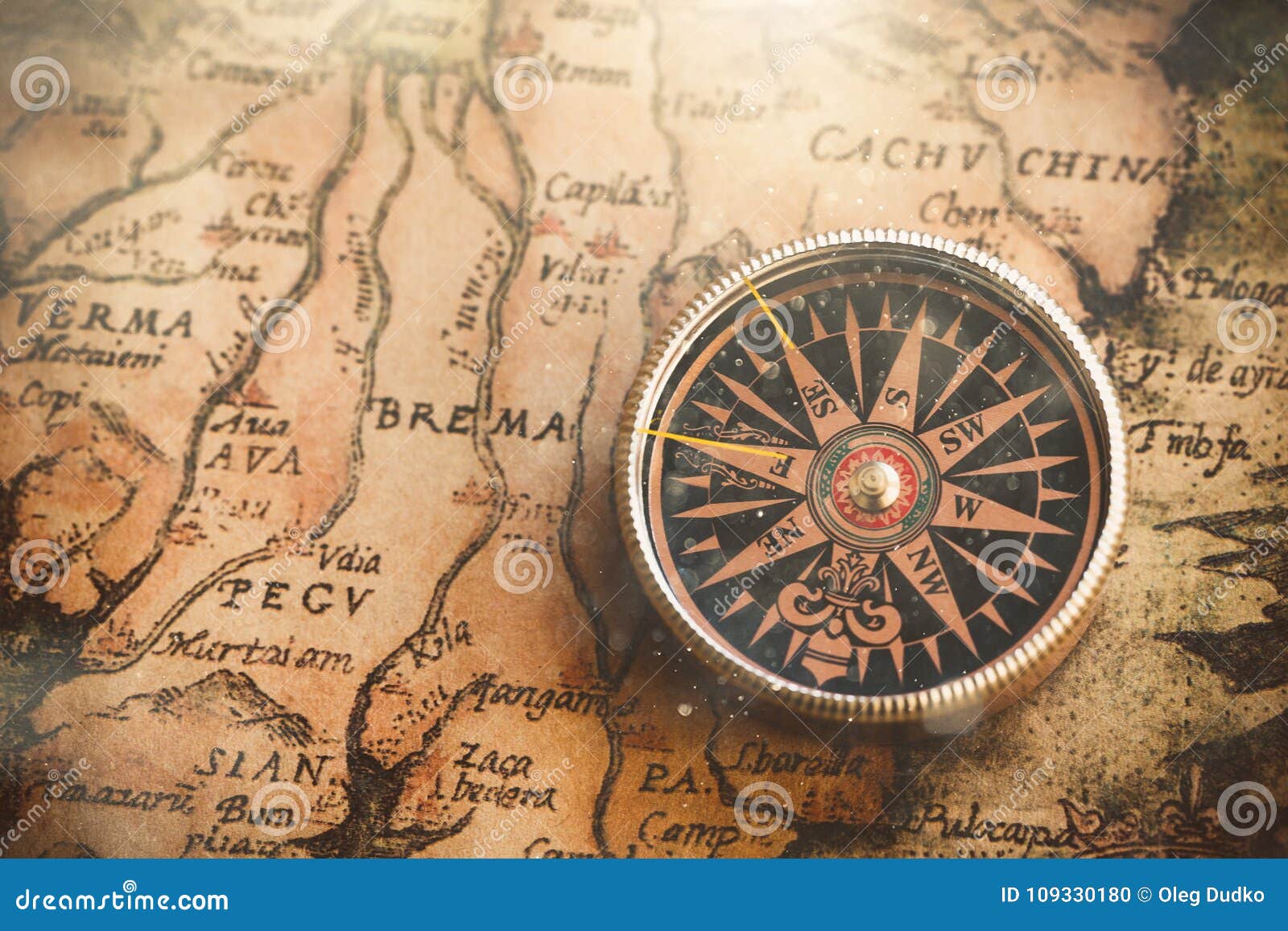 Historical compass hi-res stock photography and images - Alamy