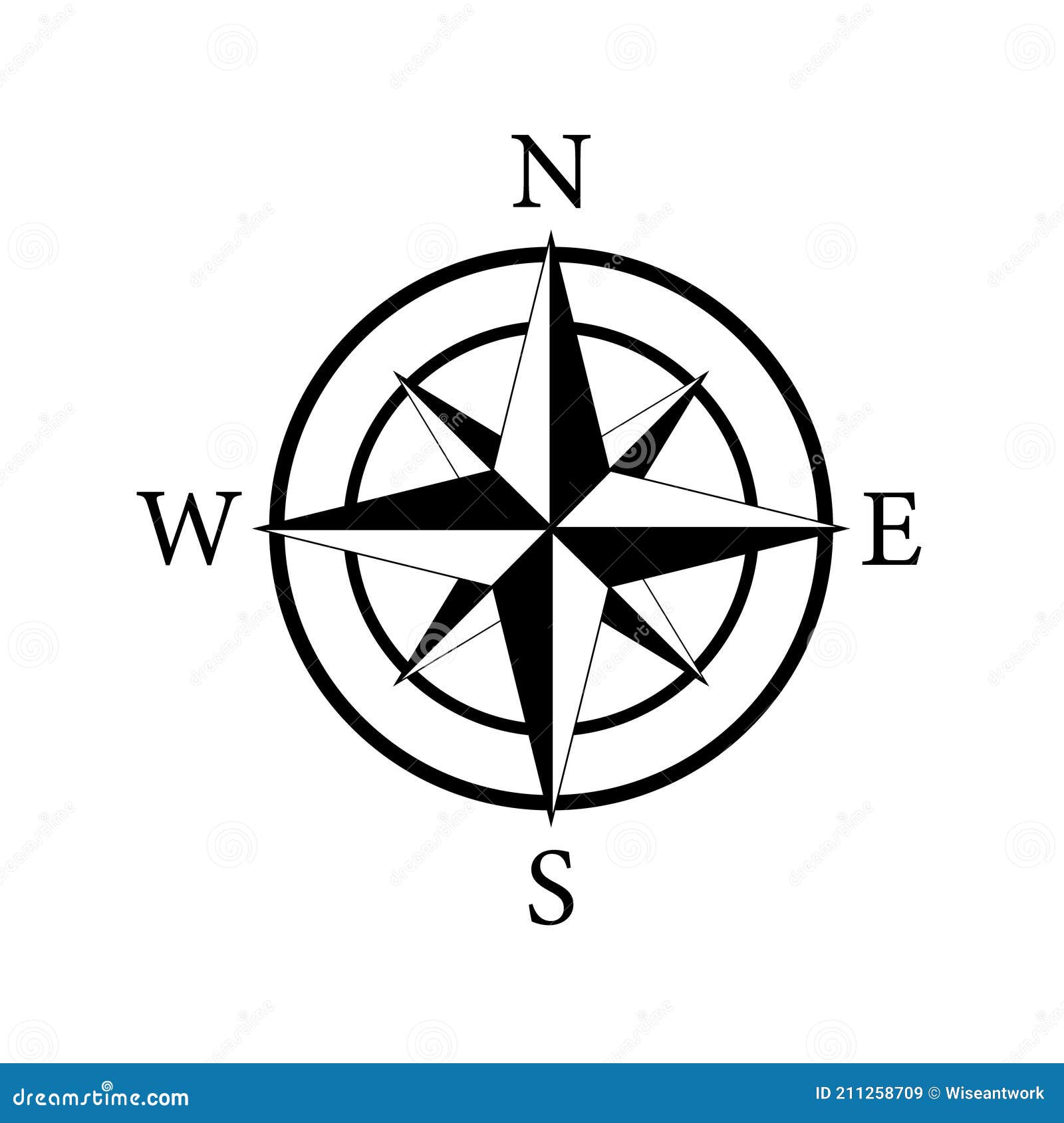 Latitude From East To West Parallels Icon Cartoon Vector