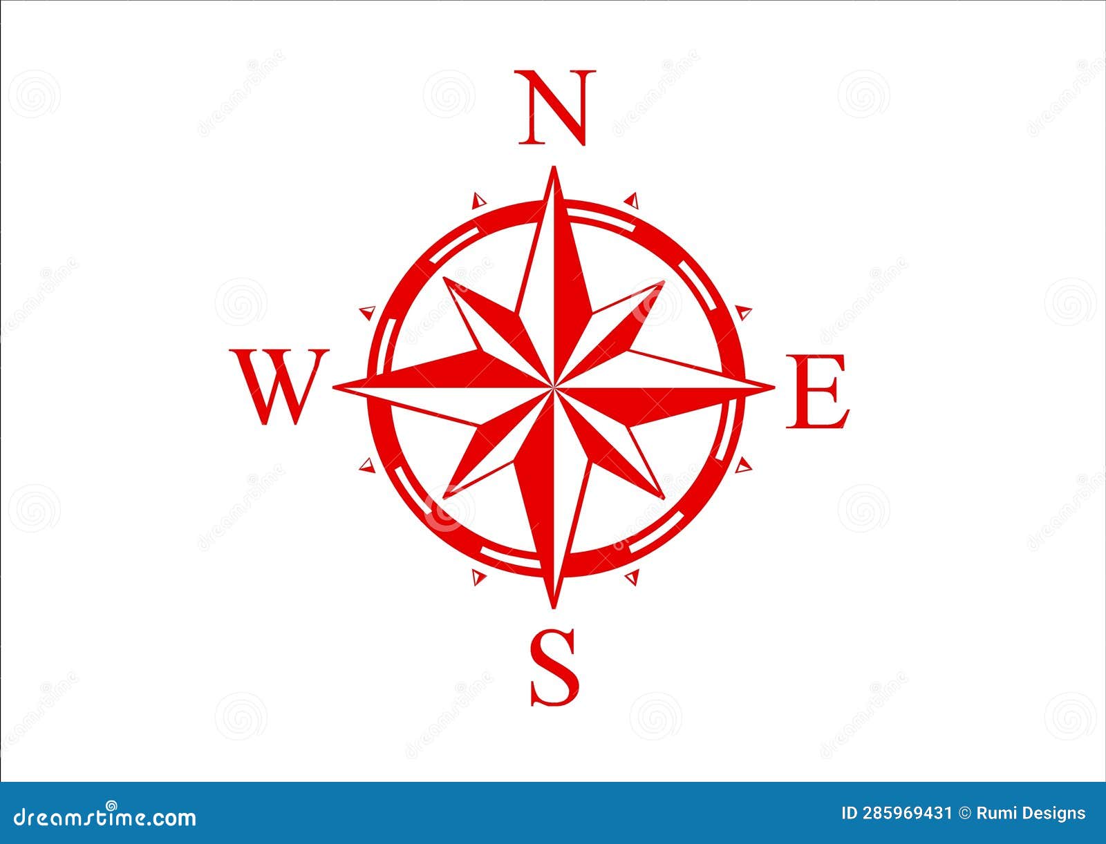 Compass North South East West Navigations Directions HD Beautiful