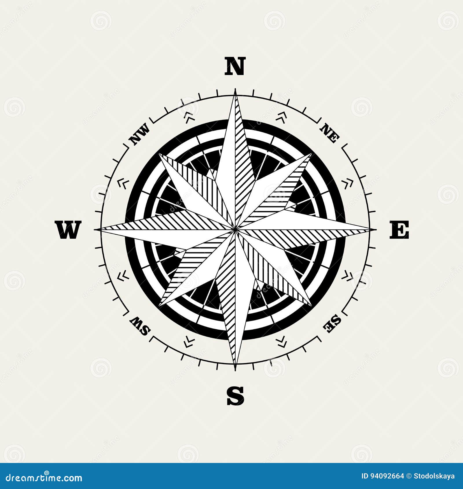 compass rose windrose