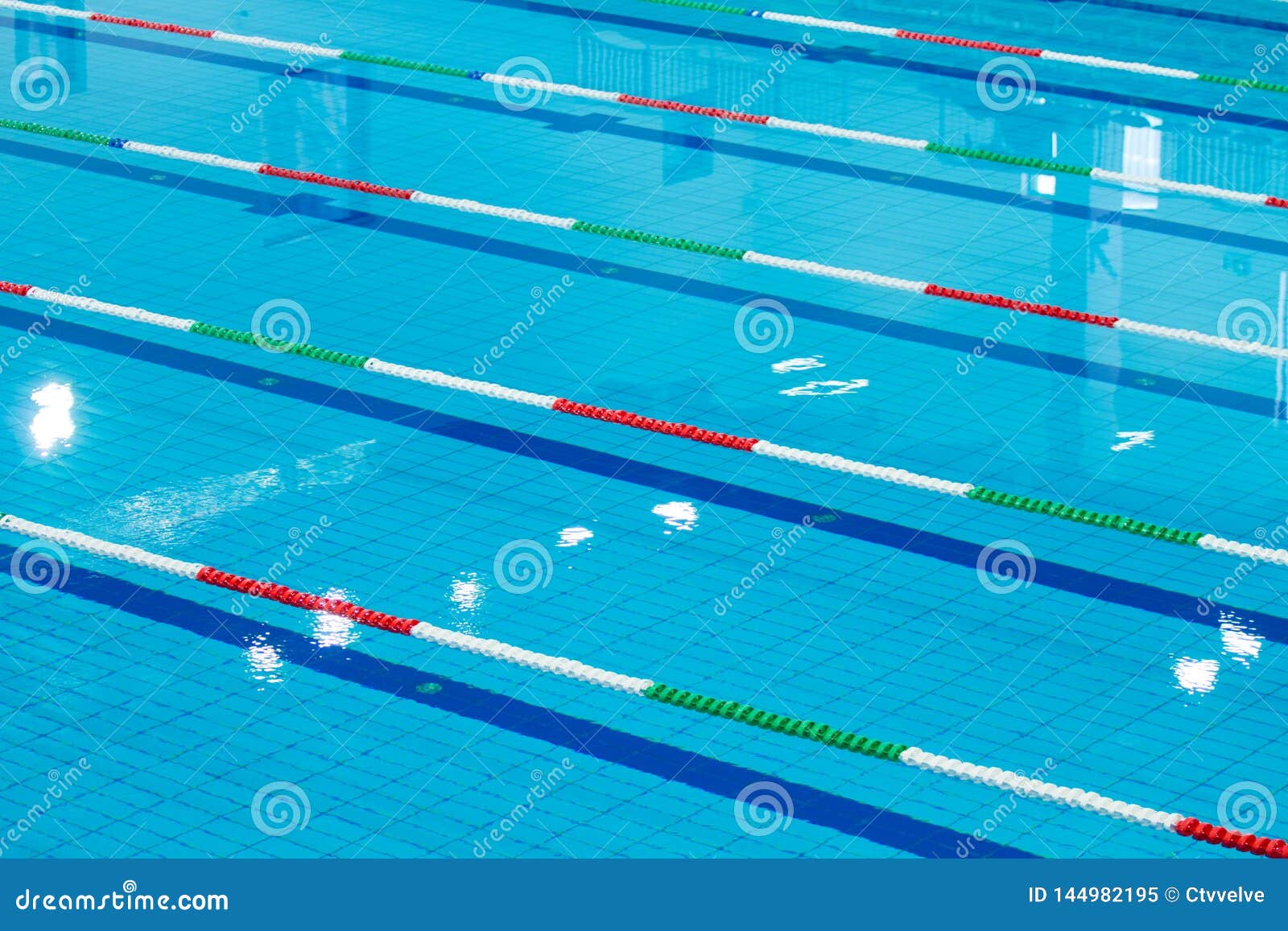 Competition Swimming Pool Stock Image Image Of Leisure 144982195
