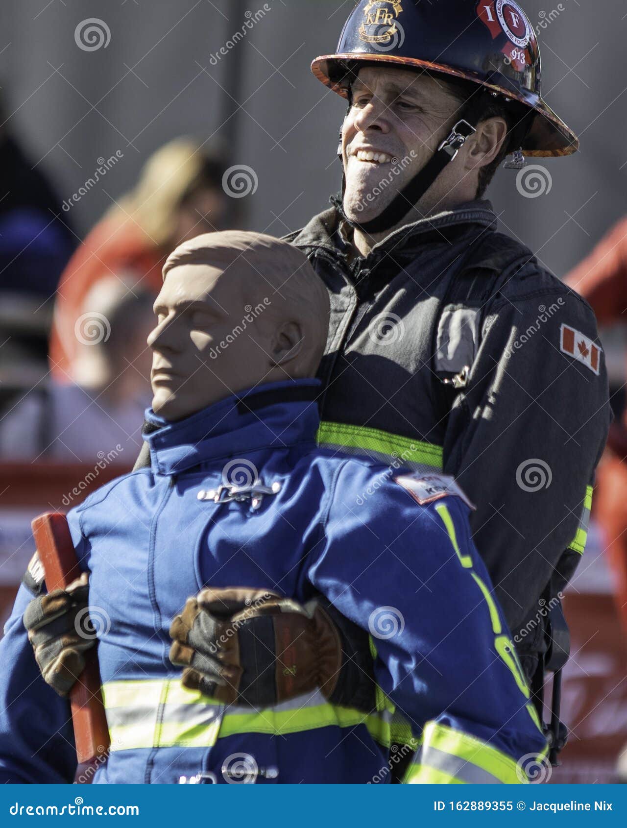 Competitors in 3M Scott Firefighter Combat Challenge21 Editorial Image