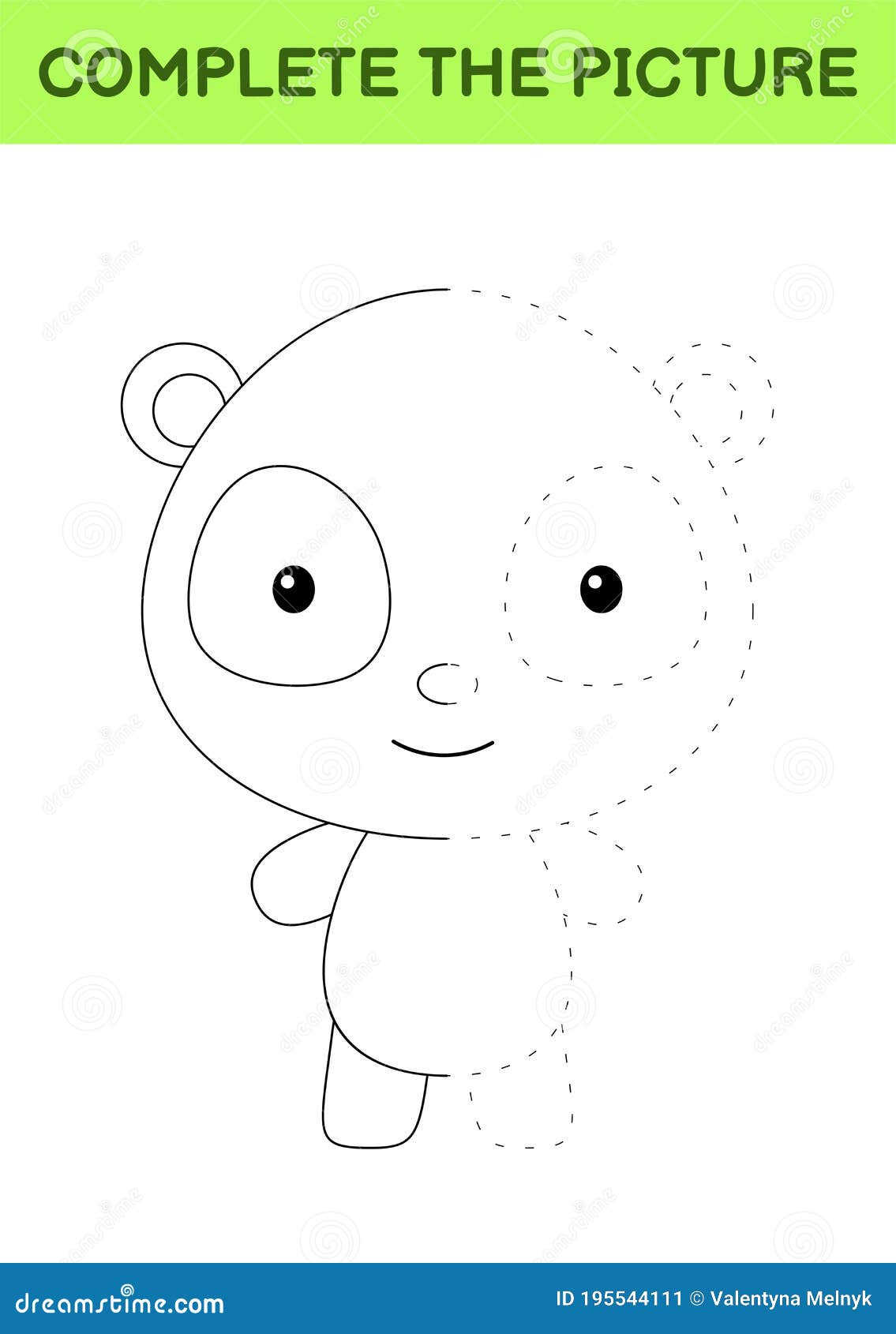 COMO DESENHAR E COLORIR UM PANDA FOFO KAWAII 