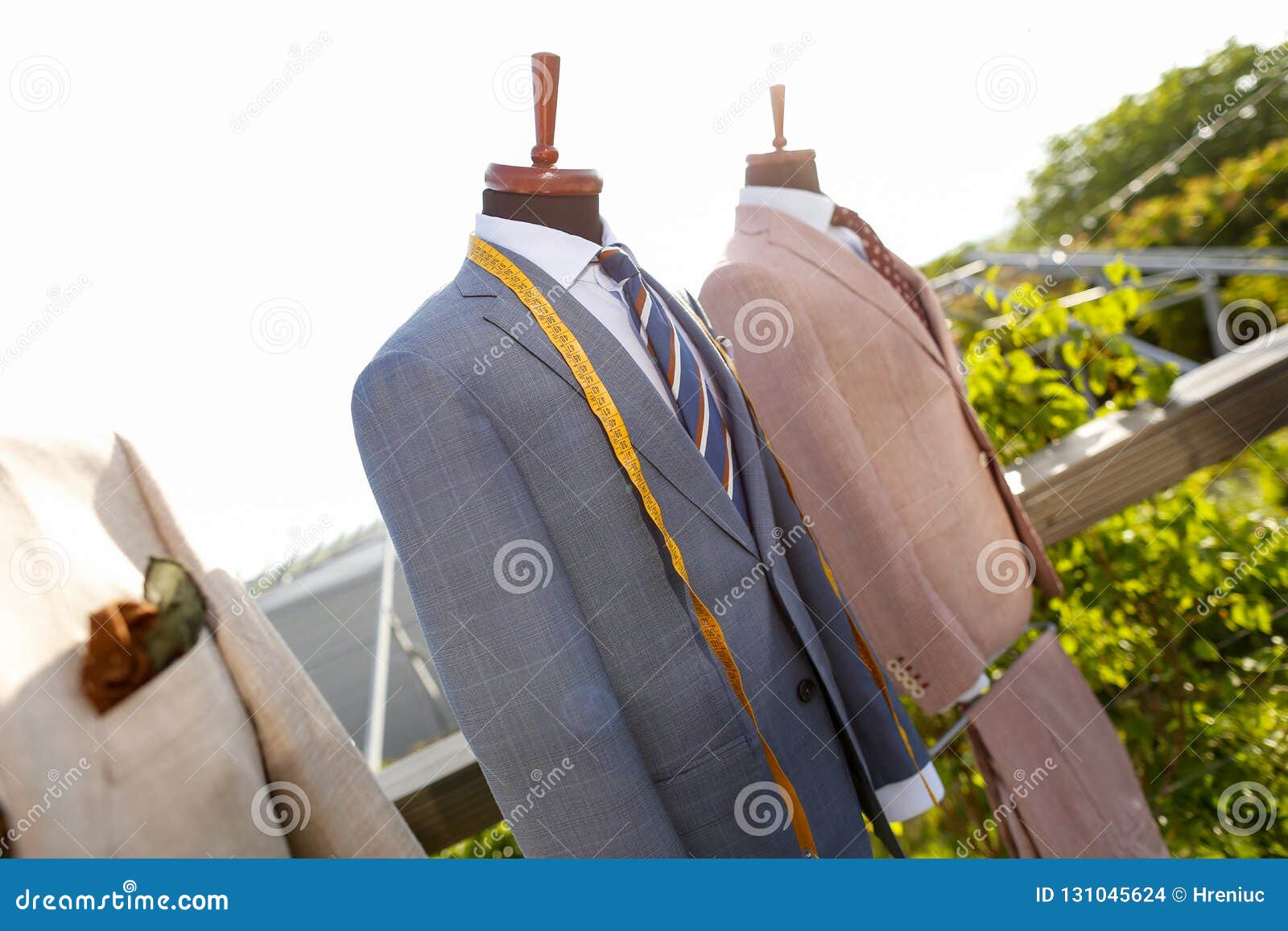 Men Suit Jackets on Hangers Stock Photo Image of jacket, celebration