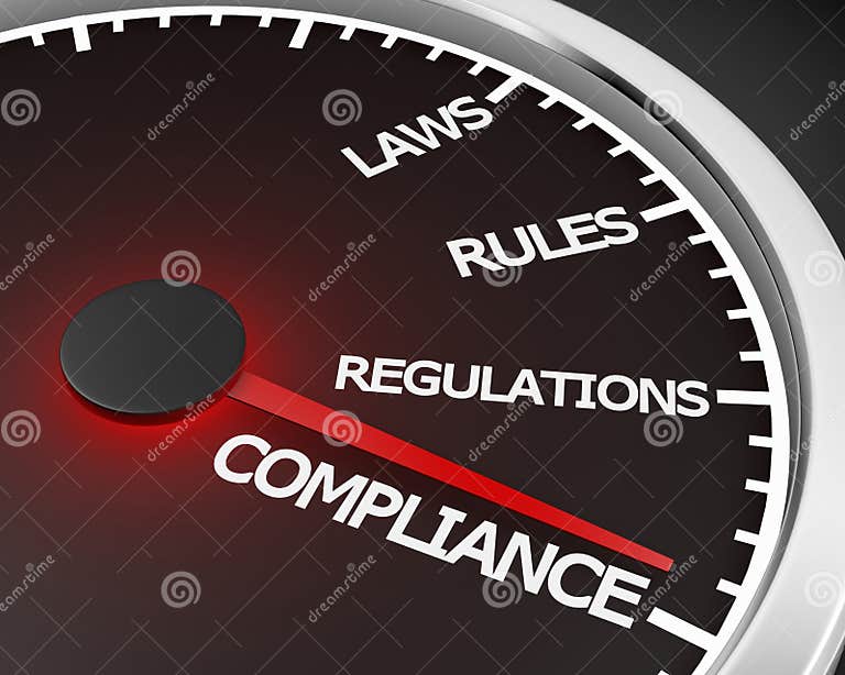 Compliance stock illustration. Illustration of regulation 79954765
