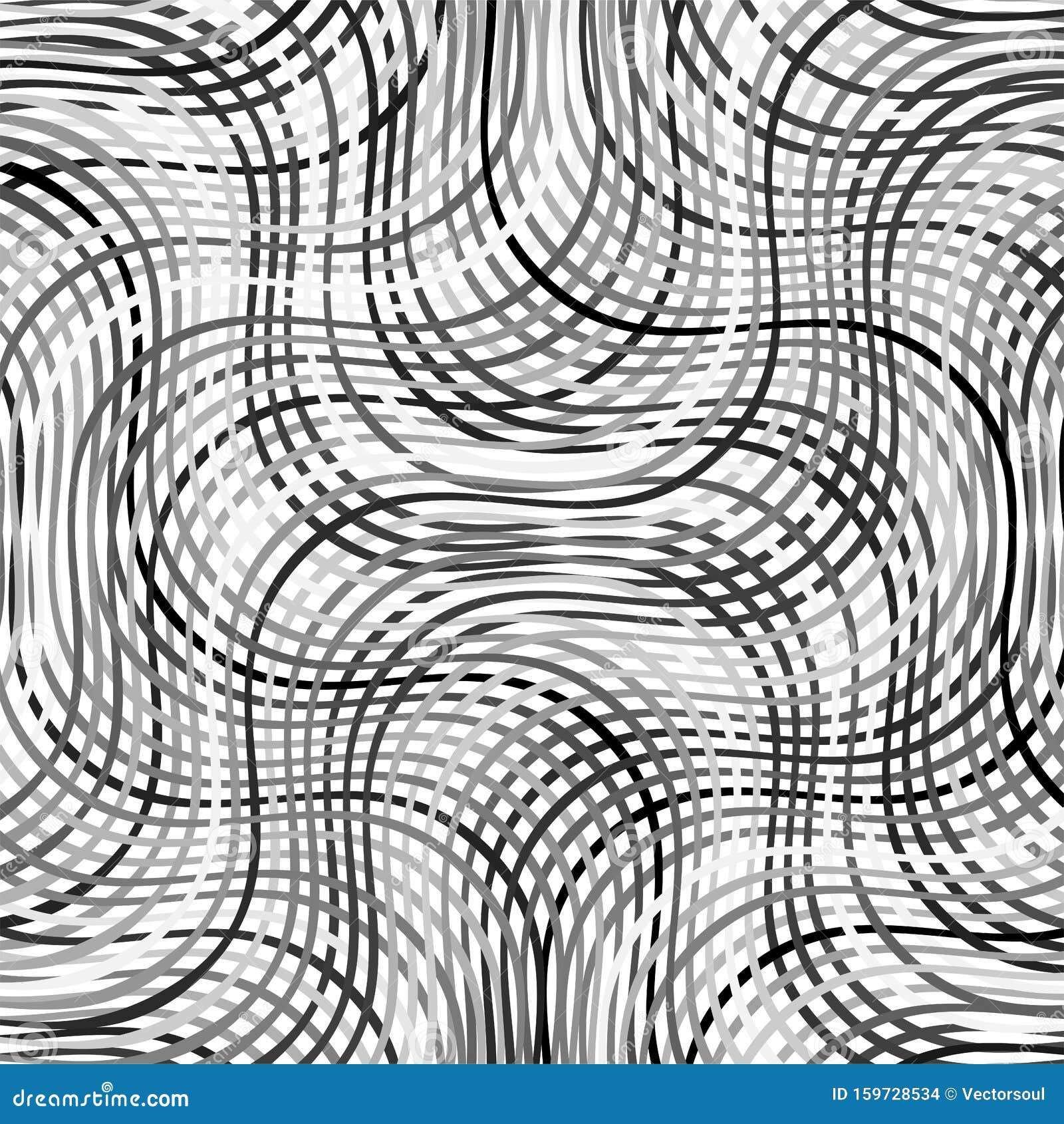 Complicated Greyscale Geometric Pattern, Geometric Texture of