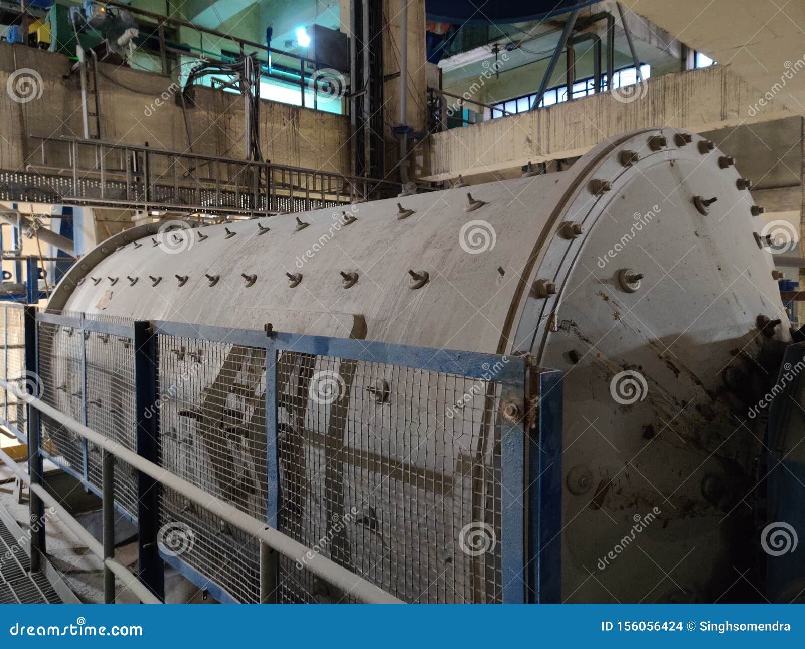 components of power plant: ball mill of fgd (flue gas desulfurization)