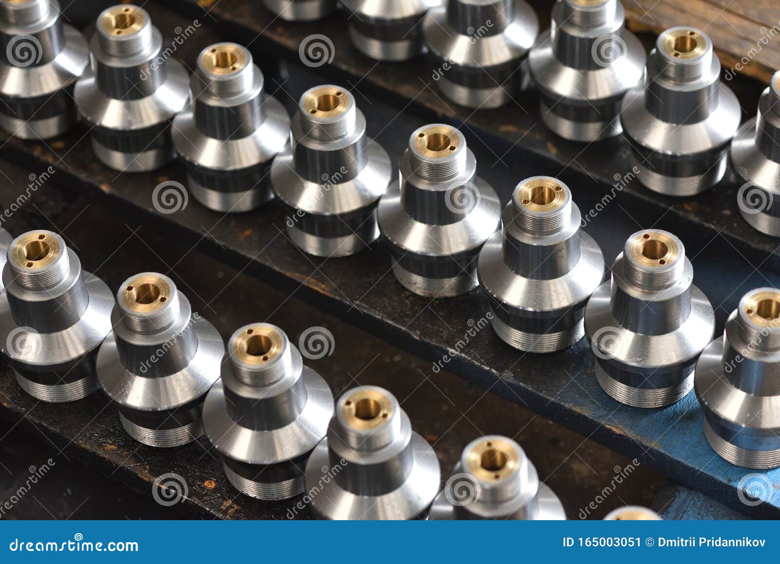 Components for the Production of Valves in the Factory. Internal