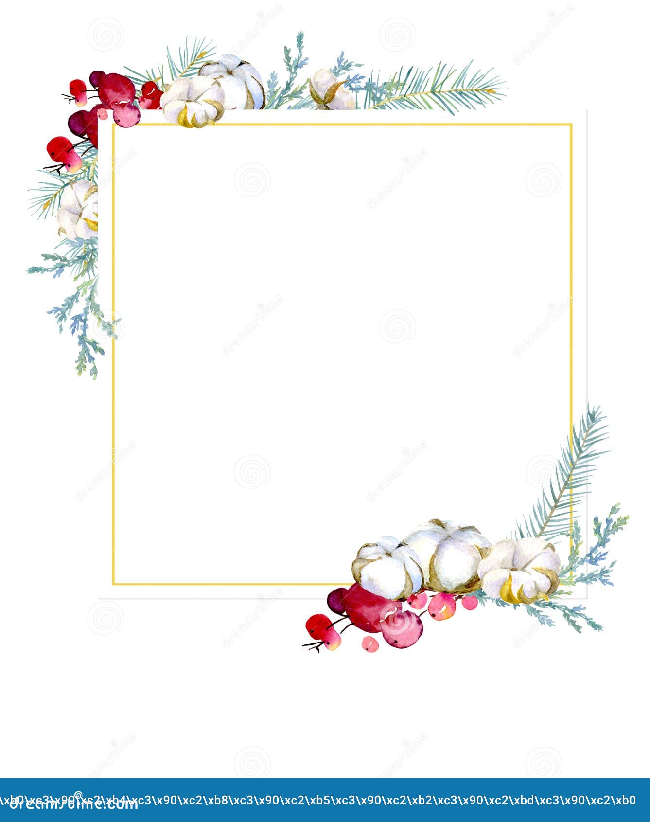 Composición Decorativa De Elementos De Navidad, En Un Marco Cuadrado Foto  de archivo - Imagen de modelo, serbal: 161209338