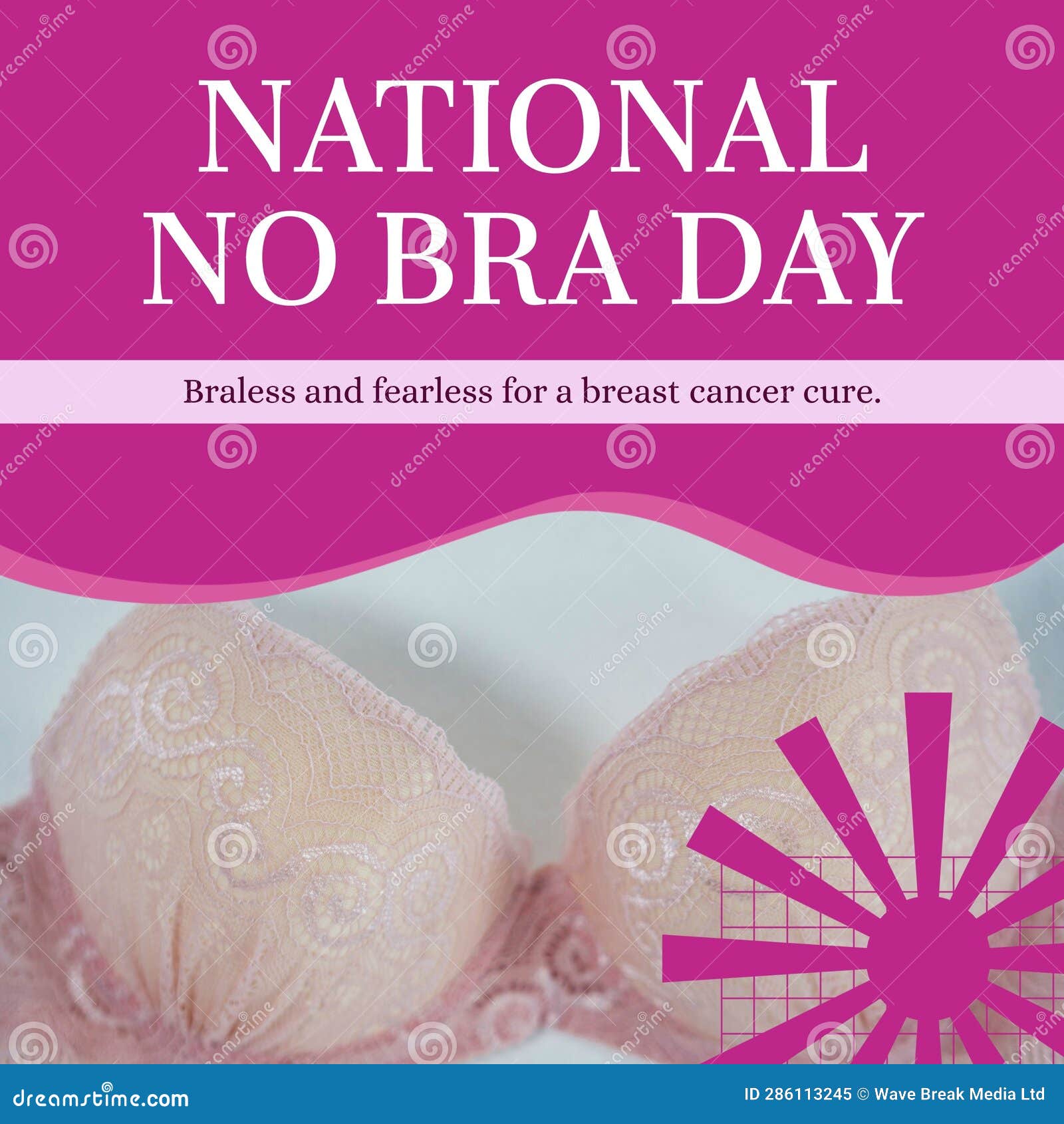 No Bra Day Breast Cancer Awareness
