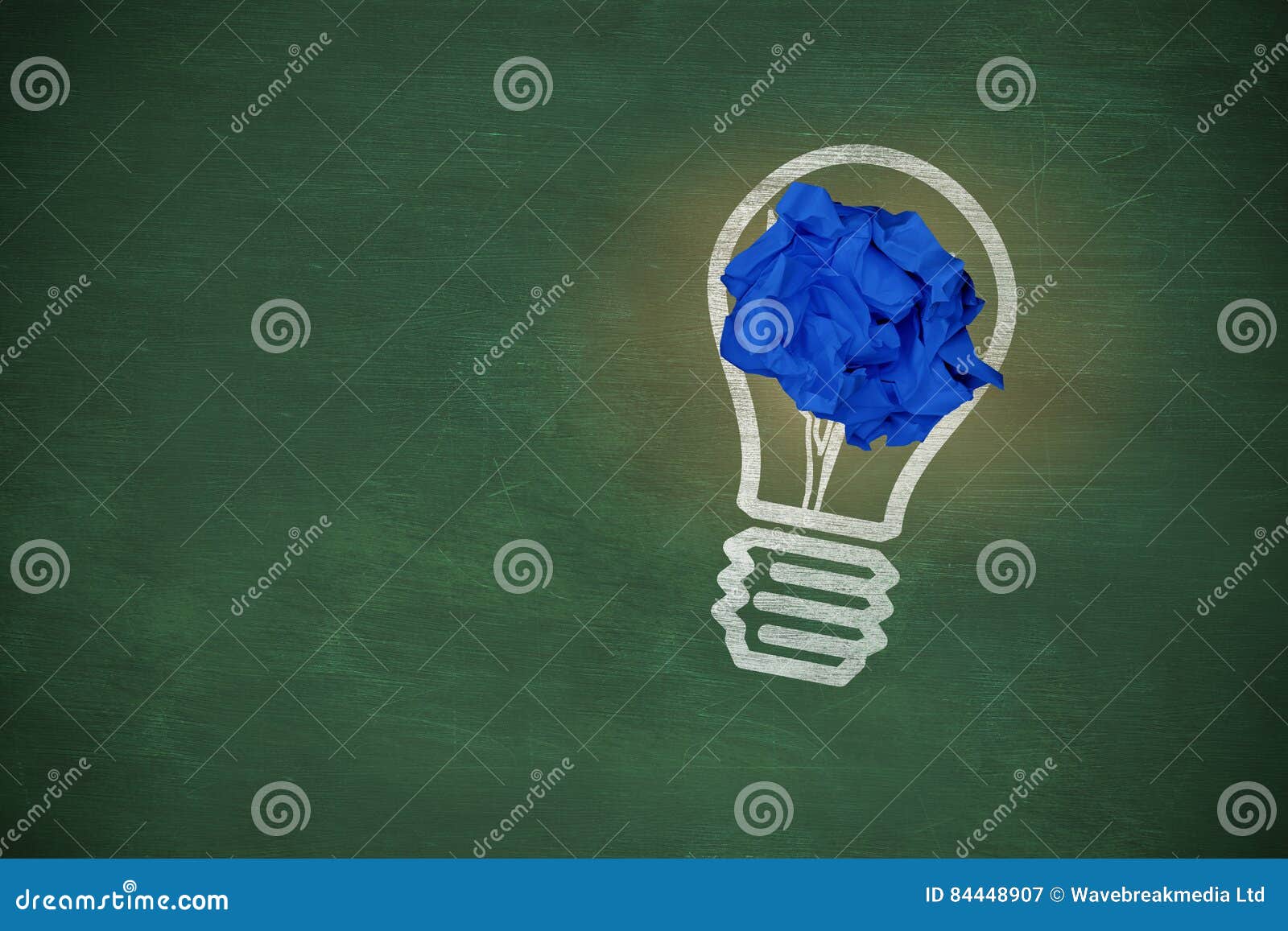 Crinkled Light Blue Paper · Free Stock Photo