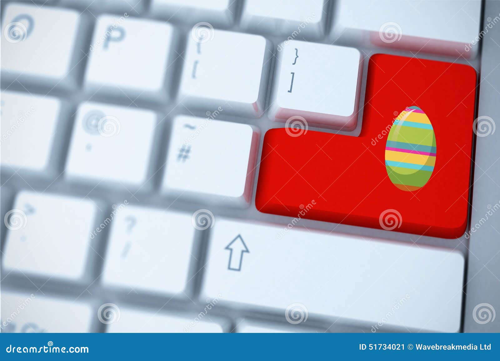 A Composite Image of Easter Egg Stock Illustration Illustration of