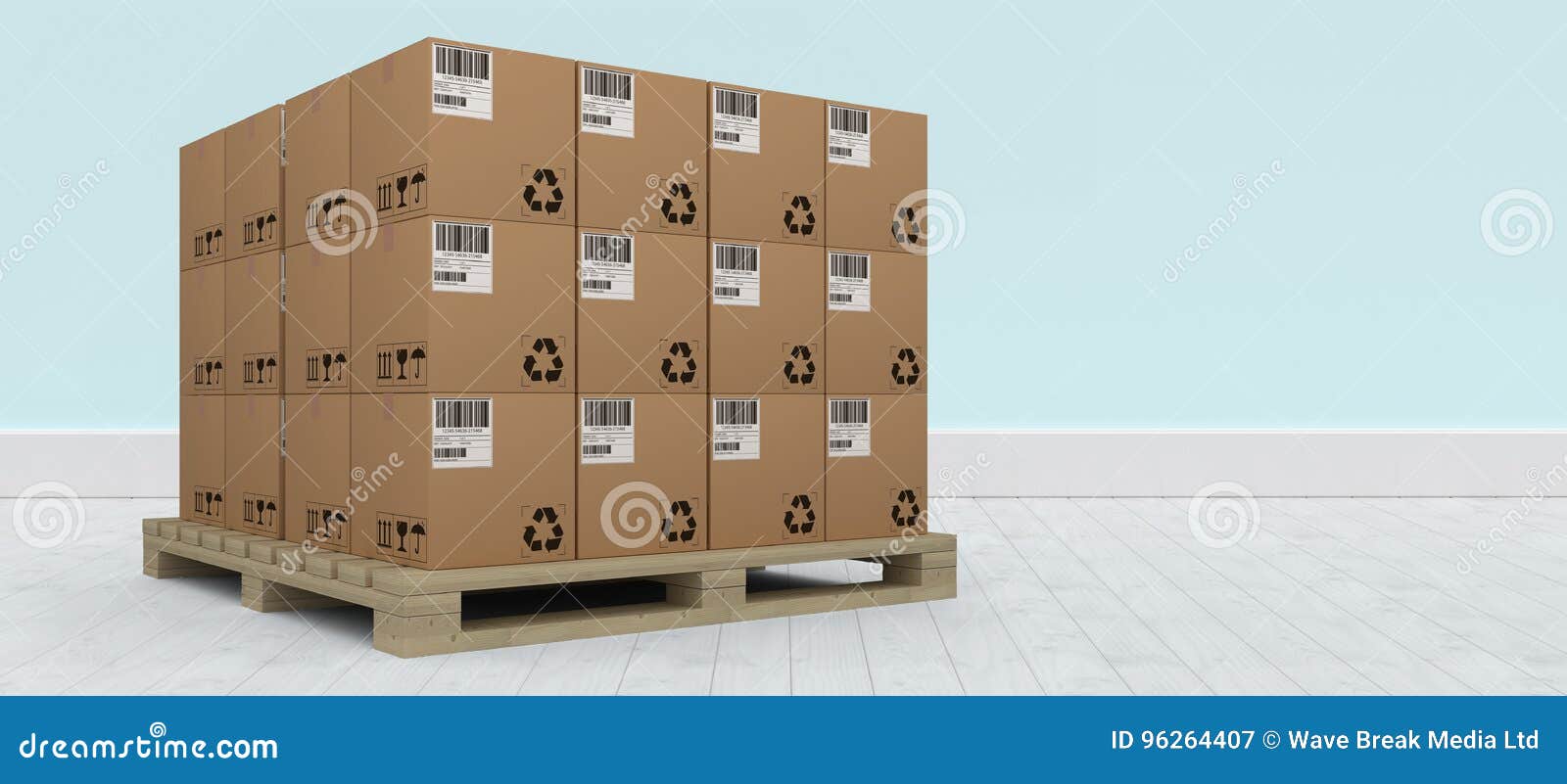 Lots Cardboard Boxes Pile Basement Storage Stock Illustration