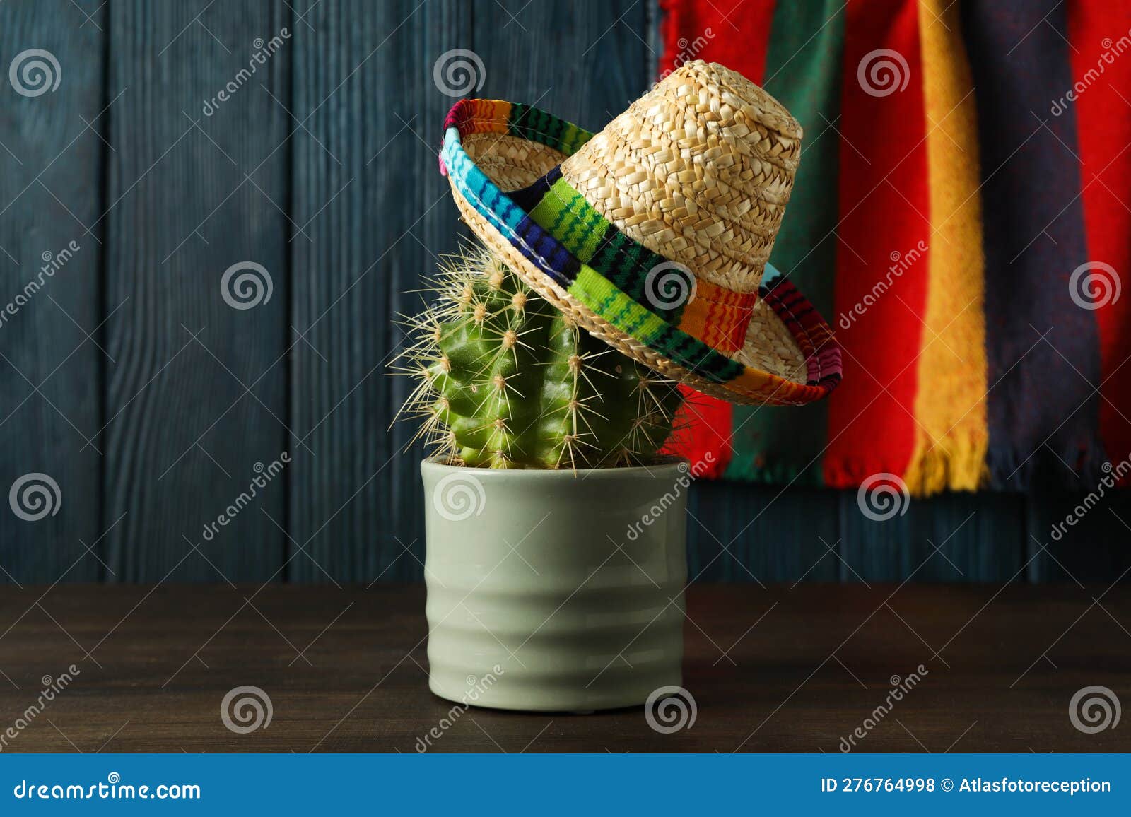 Composition for Cinco De Mayo Mexican National Holiday Stock Photo