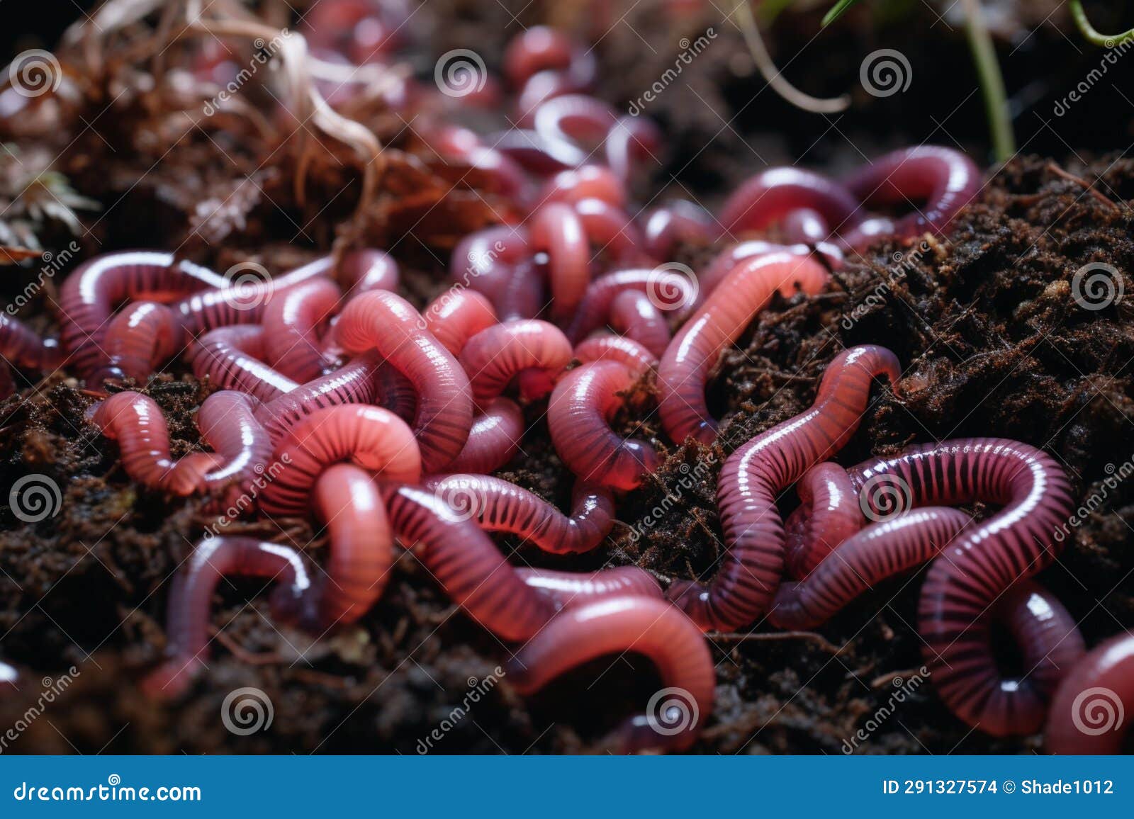 Compost Worms stock illustration. Illustration of worms 291327574