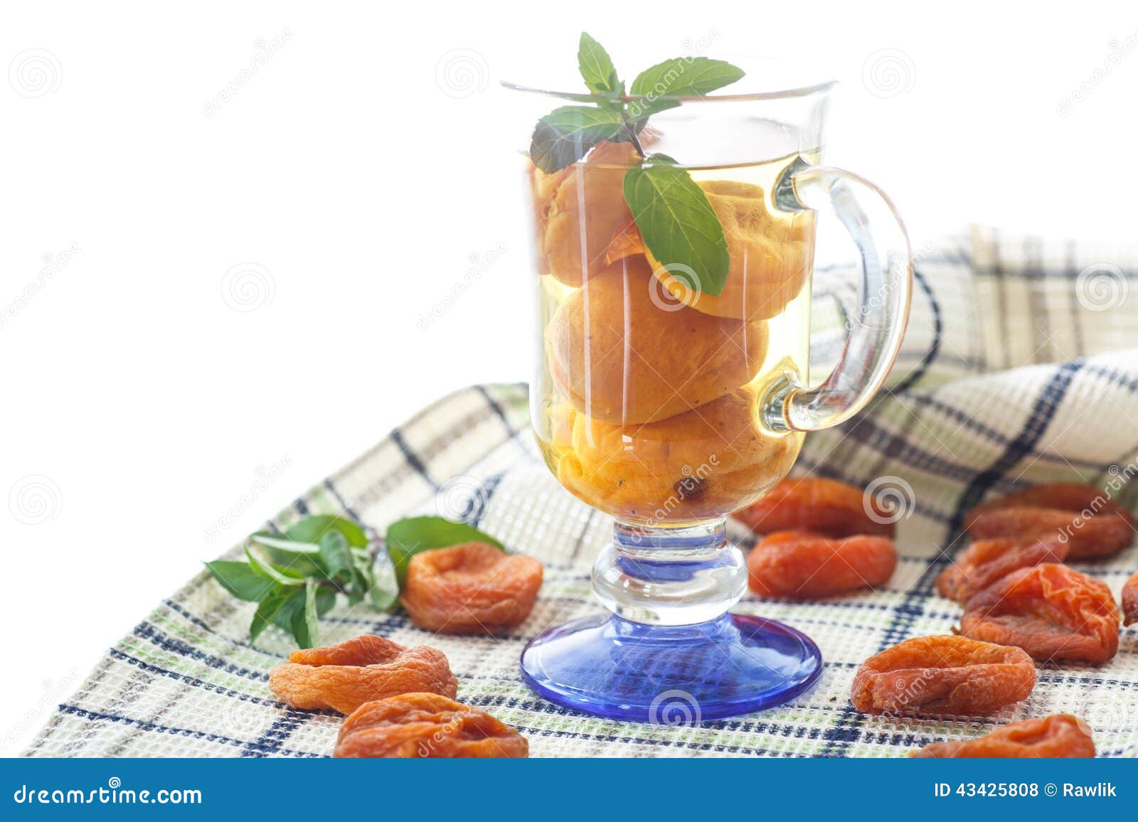 Compote with Dried Apricots Stock Photo Image of delicious, isolated