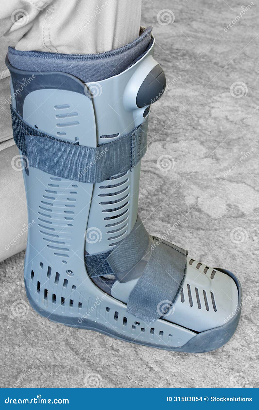 Compression Boot Or Soft Cast Footwear Stock Photo - Image of broken, bone: 31503054 Compression Boot Or Soft Cast Footwear Stock Photo - Image of broken, bone: 31503054
