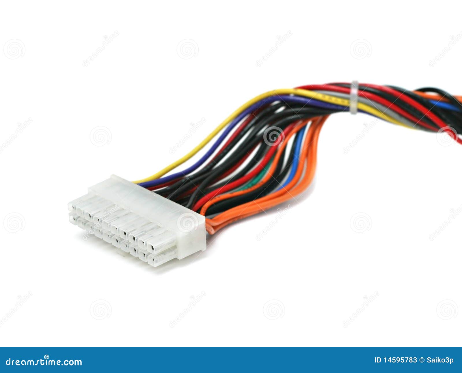 Computer cable stock image. Image of object, electronics 14595783
