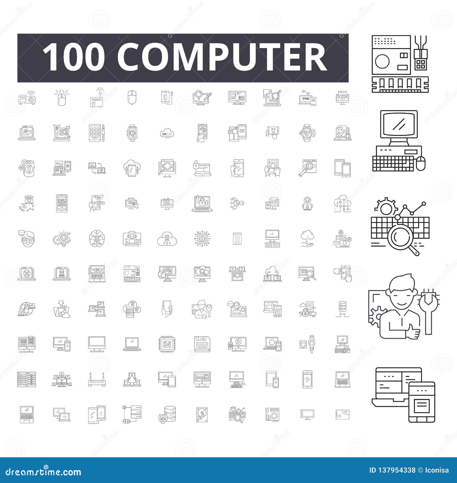 computer signs symbols icons