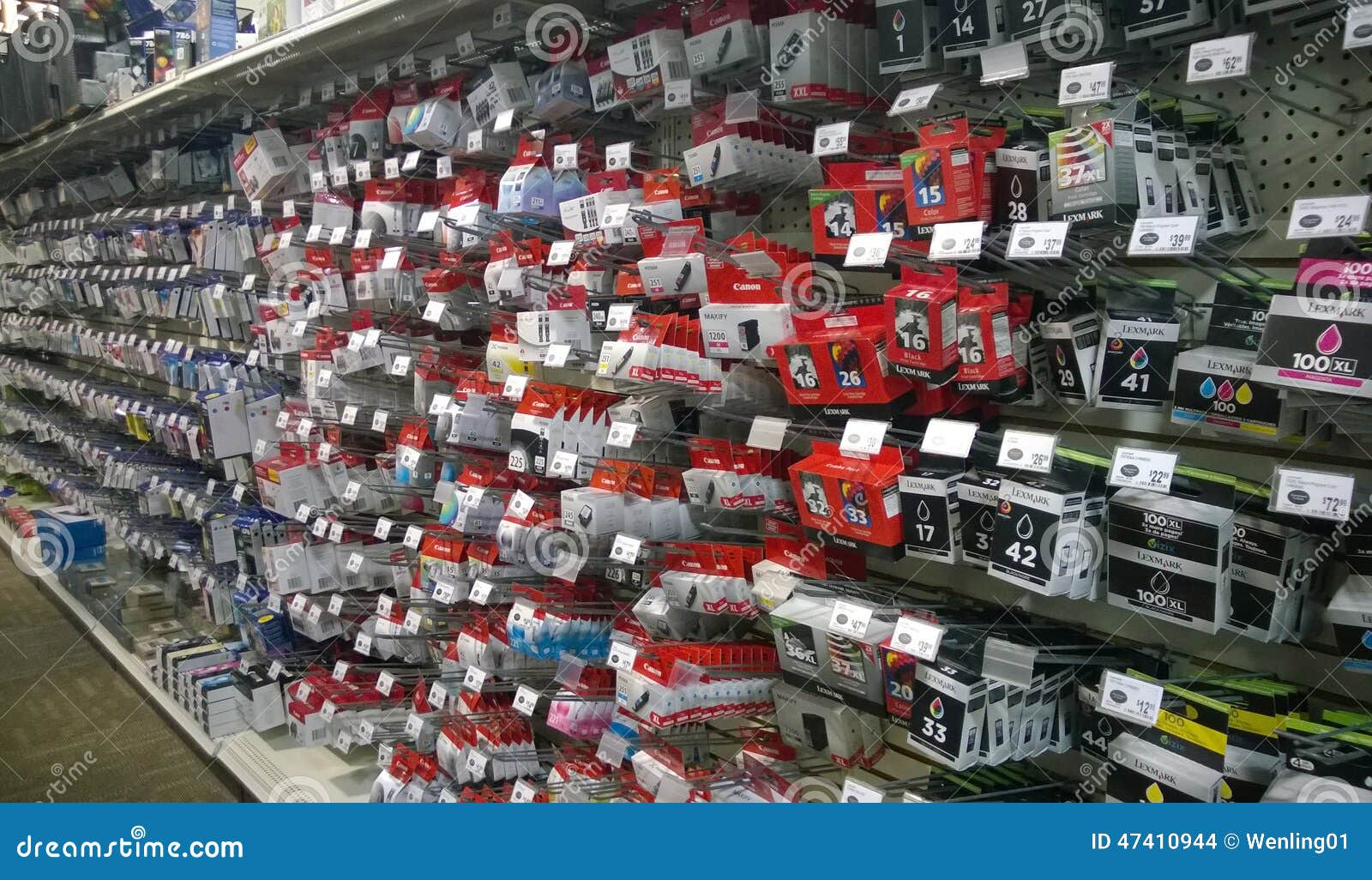 Computer Equipment and Peripherals Selling Editorial Stock Image