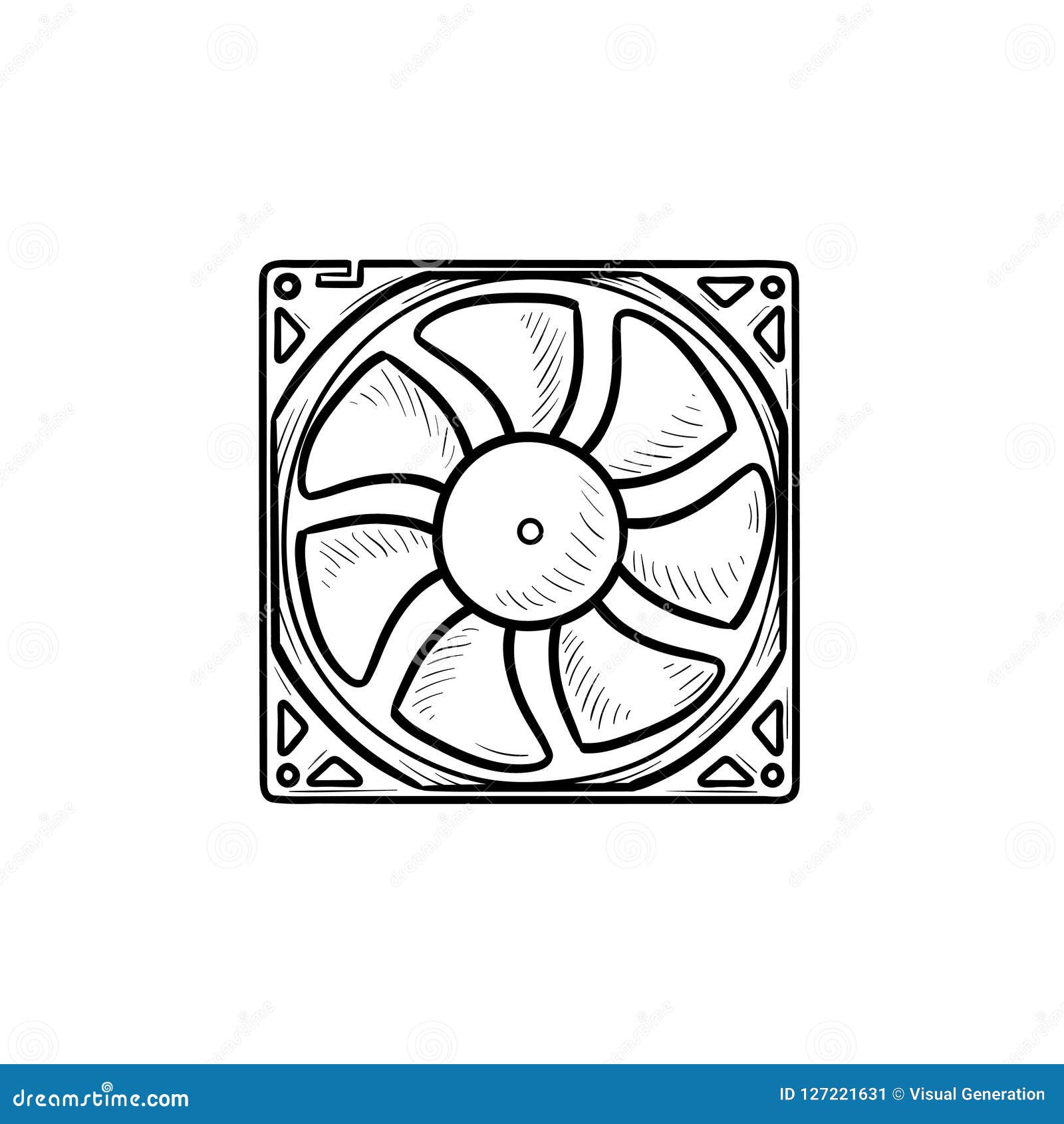 Propeller Fan  Free CAD Block And AutoCAD Drawing