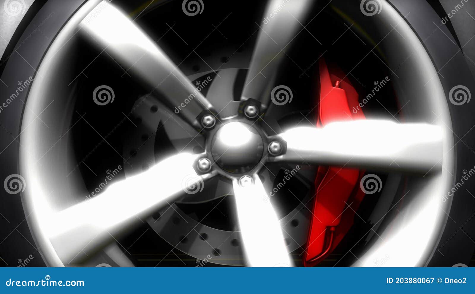 Spinning Car Wheel, Close Up. Stock Video Video of moving, animation