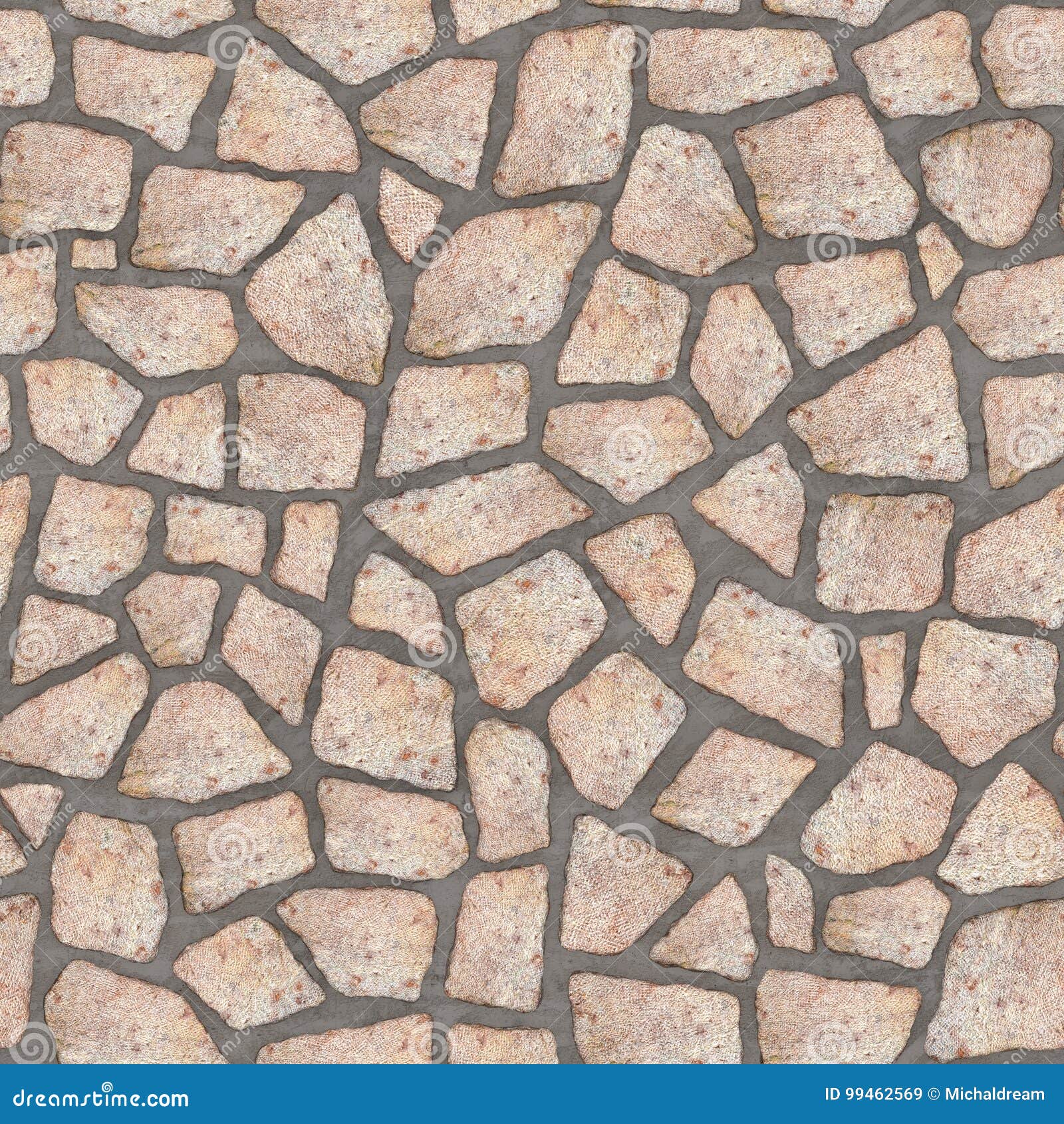 R063 Seamless Texture Stone Wall Stock Illustration Illustration of