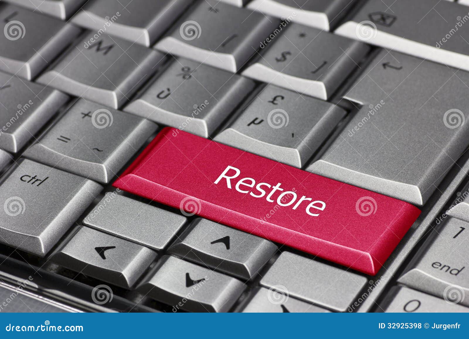 computer key - restore