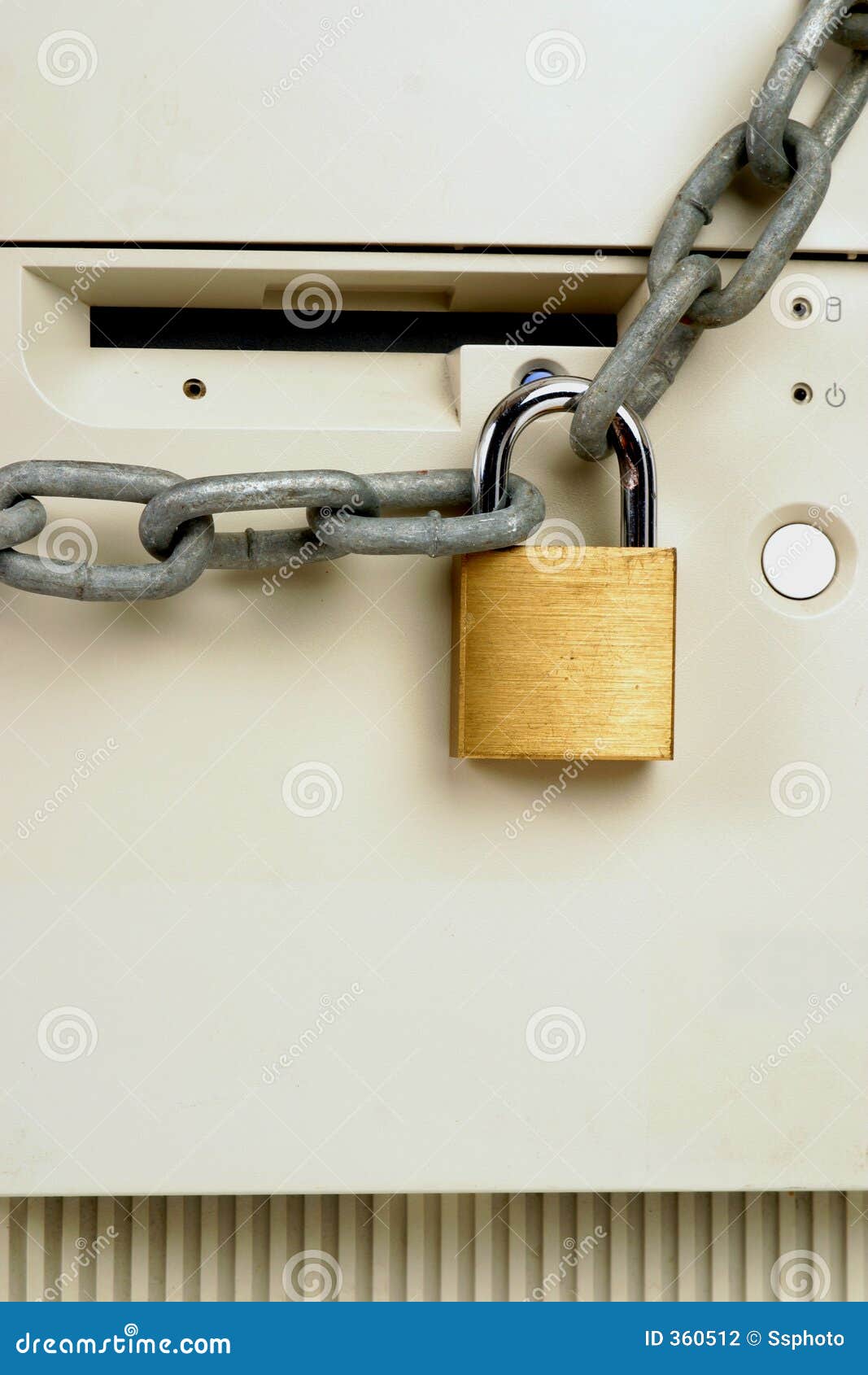 Computer locked up stock photo. Image of conceal, lock ...