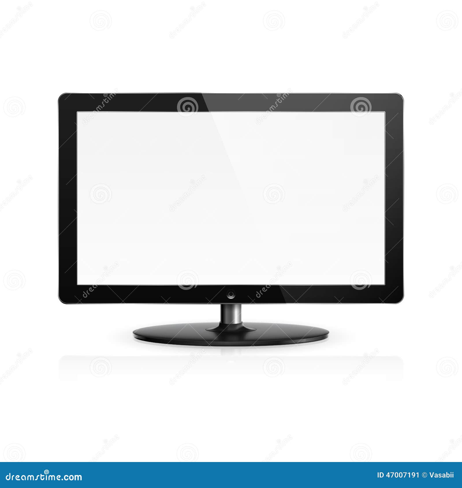 Computer monitor stock vector. Illustration of cinema - 47007191