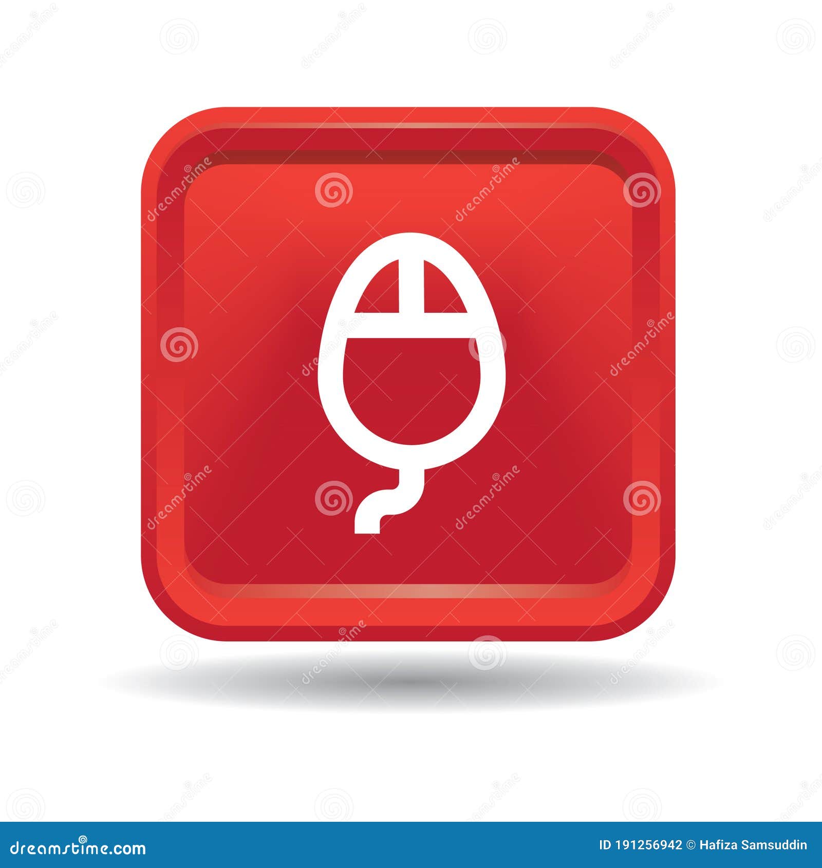 computer mouse button.   decorative 