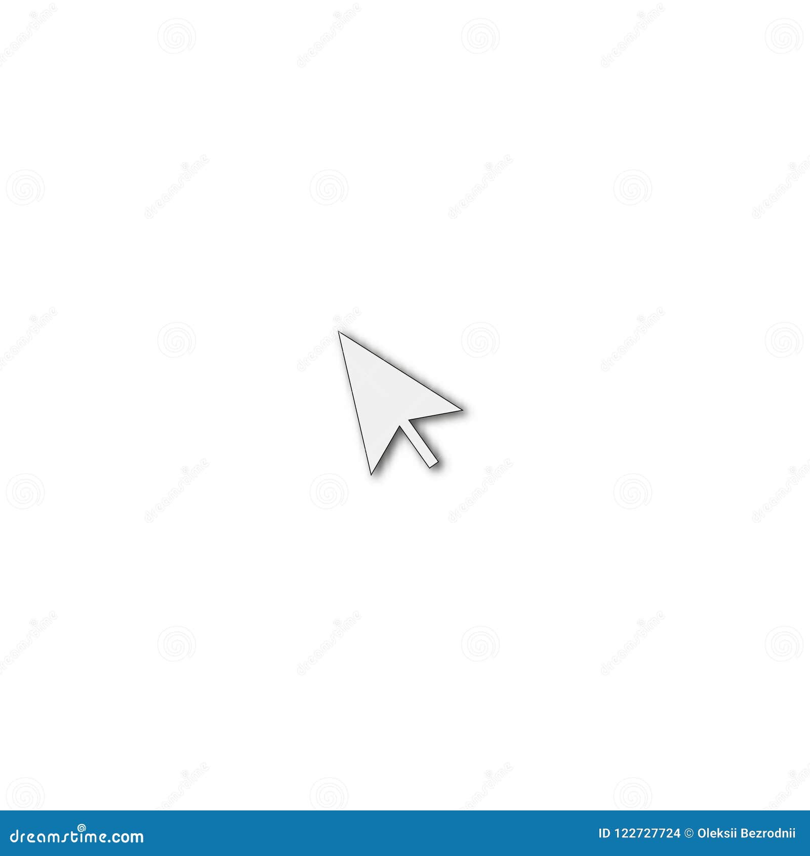 Computer Mouse Pointer Vector Cursor Stock Vector Illustration of