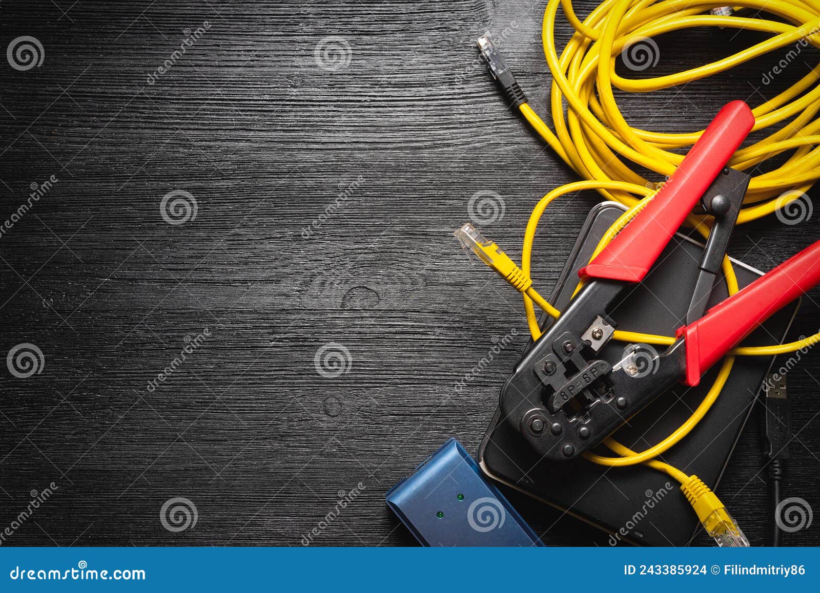 computer network cable crimper